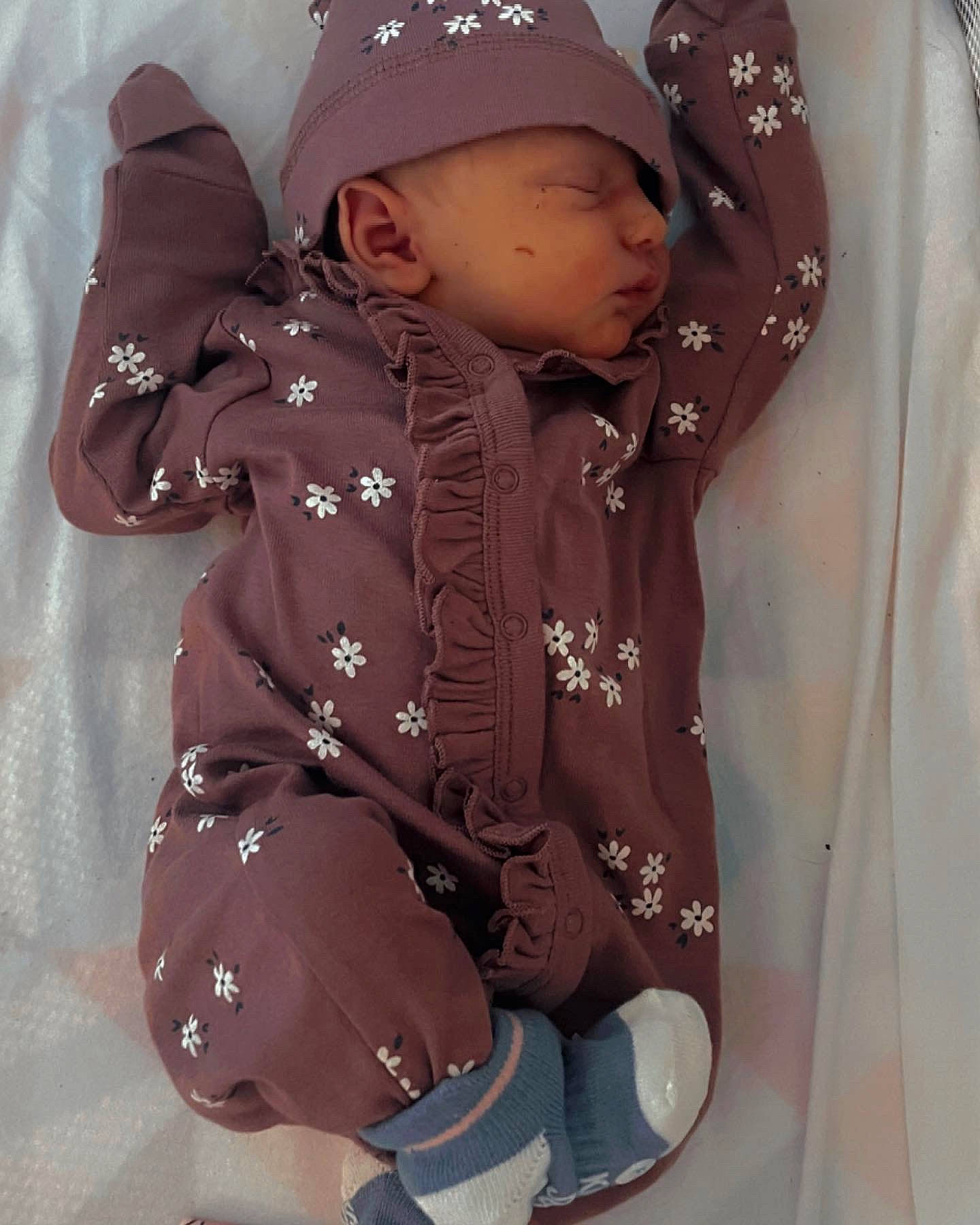 Erika joined the competition — help win amazing prizes! arm, baby, baby_toddler_clothing, baseball_cap, cap, child, collar, face, fashion_accessory, fashion_design, hat, headwear, hood, jacket, outerwear, overcoat, pattern, person, pink, sleeve