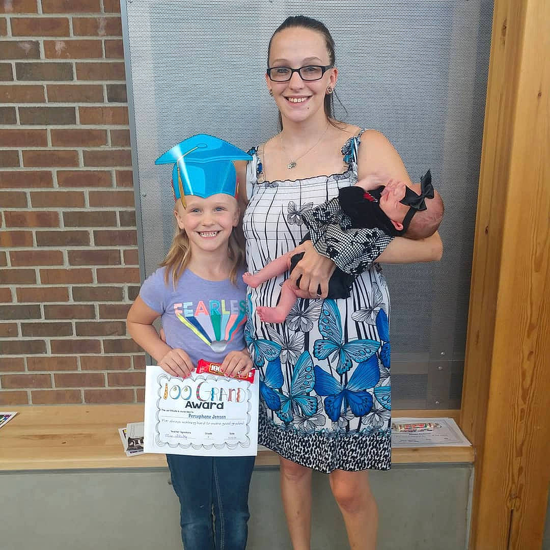 Persephone joined the competition — help win amazing prizes! child, finger, fun, joy, person, smile, t_shirt