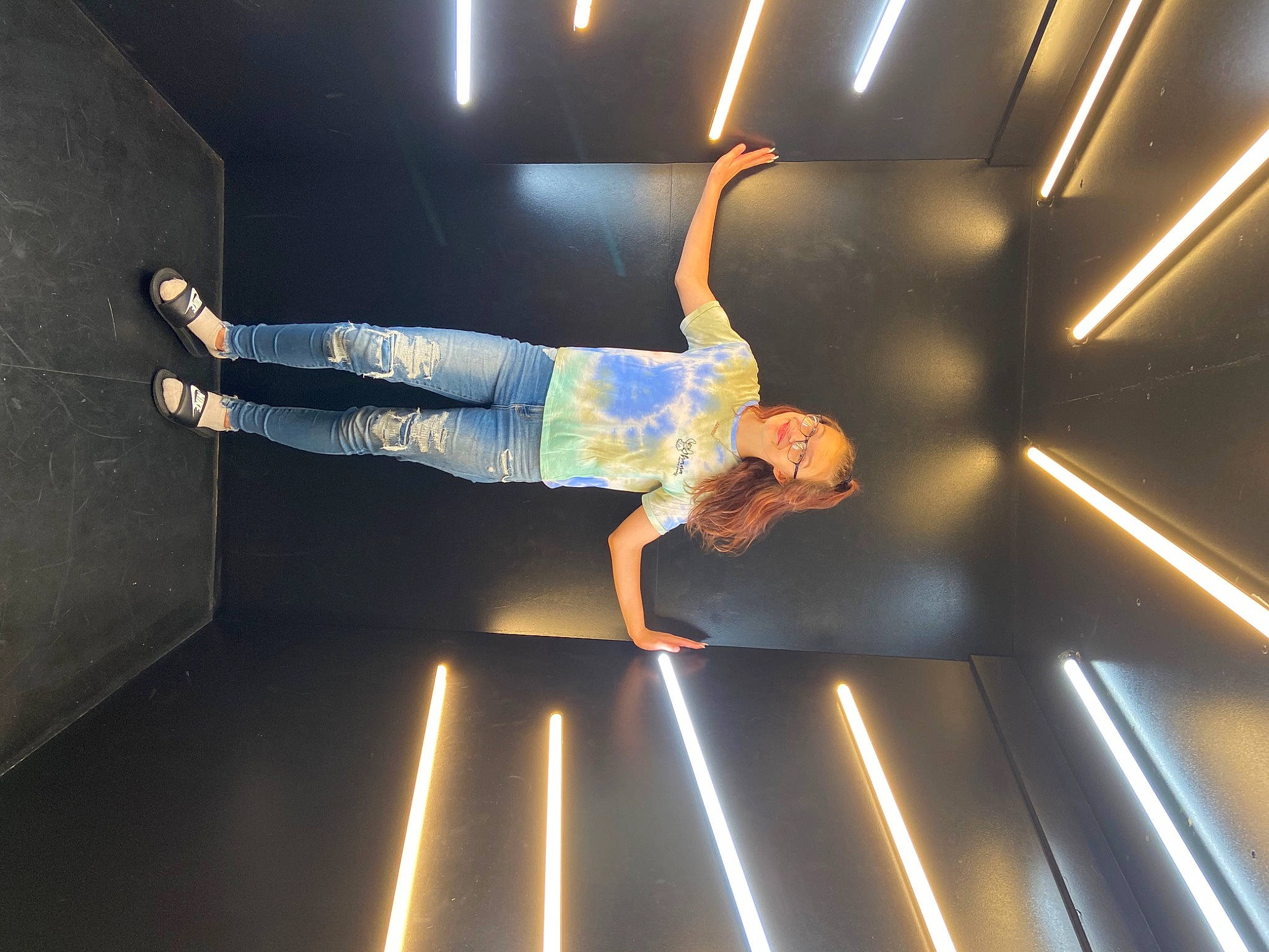 Nevaeh joined the competition — help win amazing prizes! acrobatics, balance, dance, flip_acrobatic, joy, light, performance, performance_art, performing_arts, person