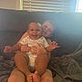 Darryn joined the competition — help win amazing prizes! baby, child, smile, happy, couch, blanket, indoor, window, blinds, person, hugging, legs, feet, light, home, family, calvin_klein, clothing, relaxing, toddler