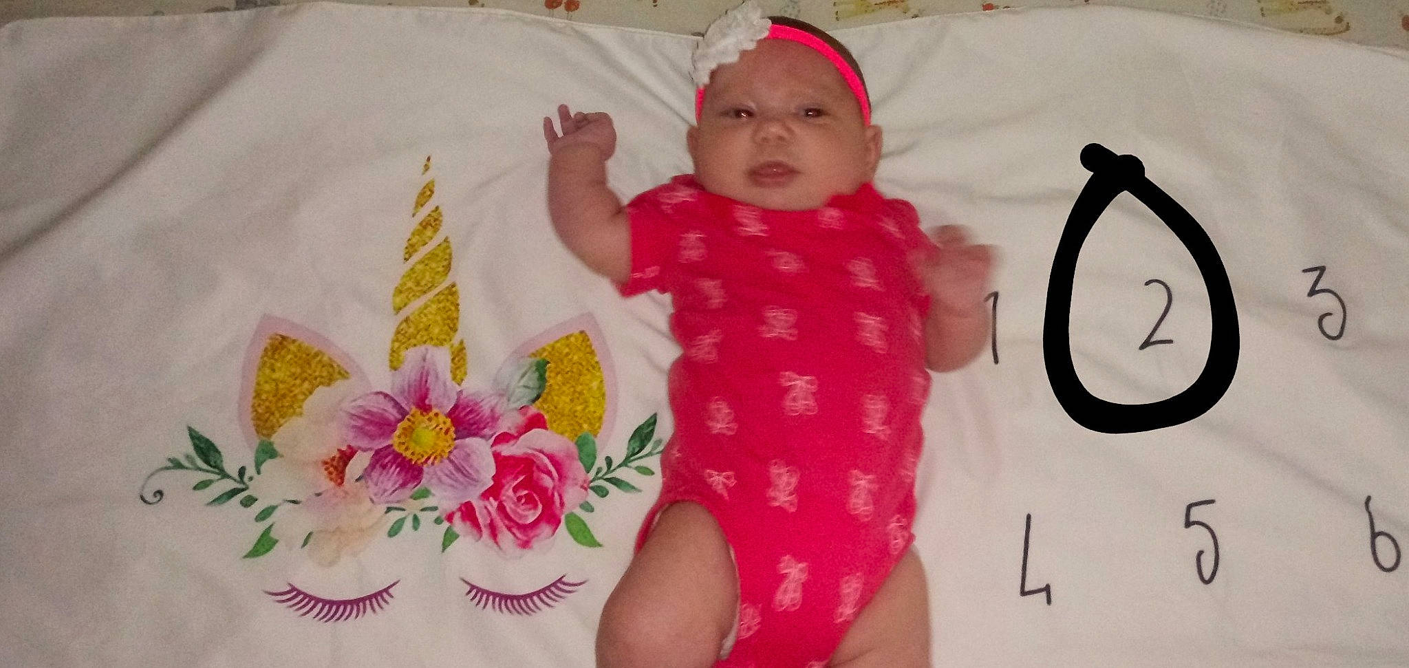 Harlyn is registered to the contest to win money with this photo: baby, baby_toddler_clothing, child, finger, headwear, person, pink, textile, toddler