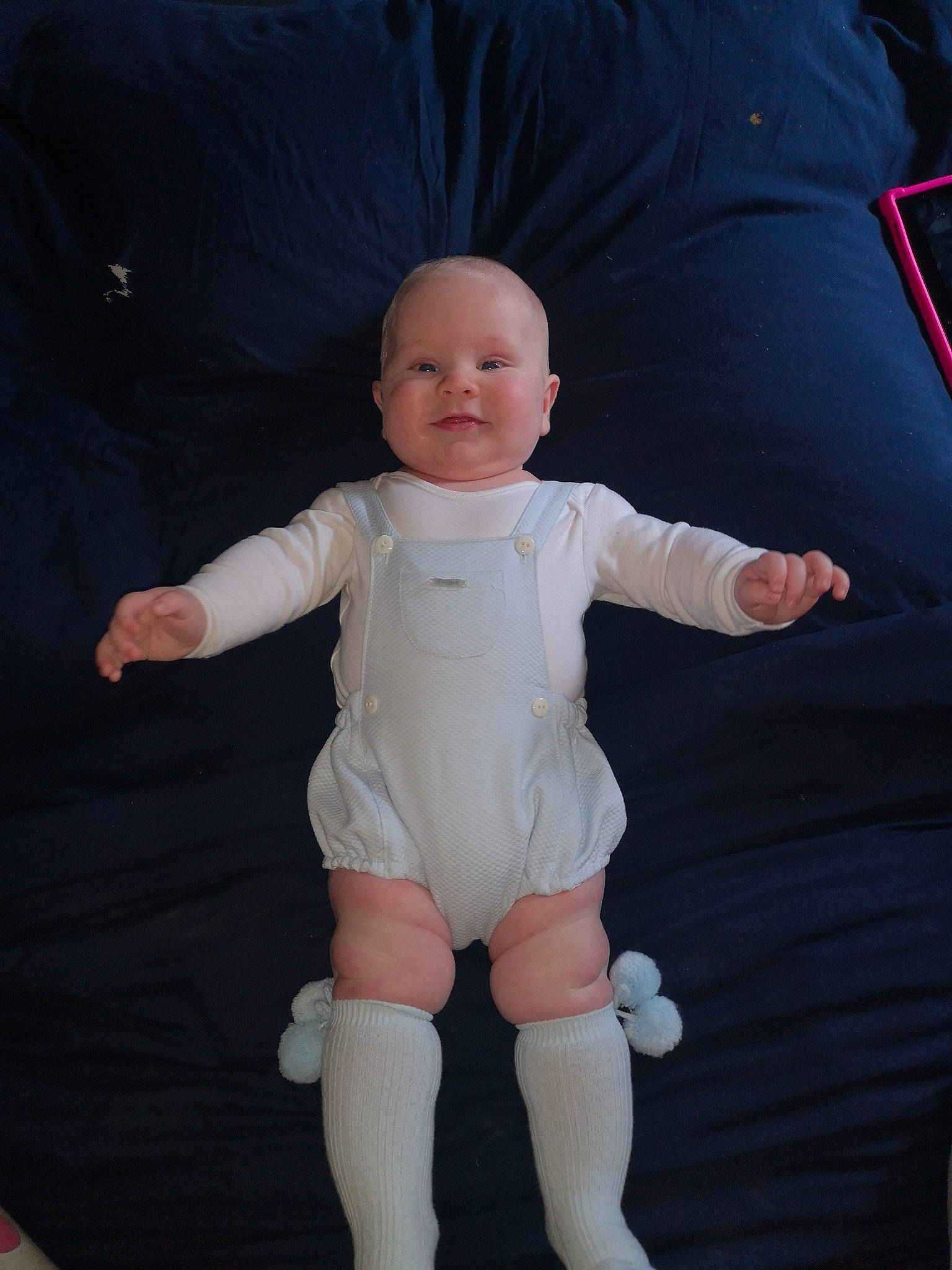 Cian joined the competition — help win amazing prizes! baby, baby_toddler_clothing, cheek, chest, chin, eye, finger, gesture, iris, knee, leg, neck, person, skin, sleeve, smile, stomach, thigh, thumb, toddler