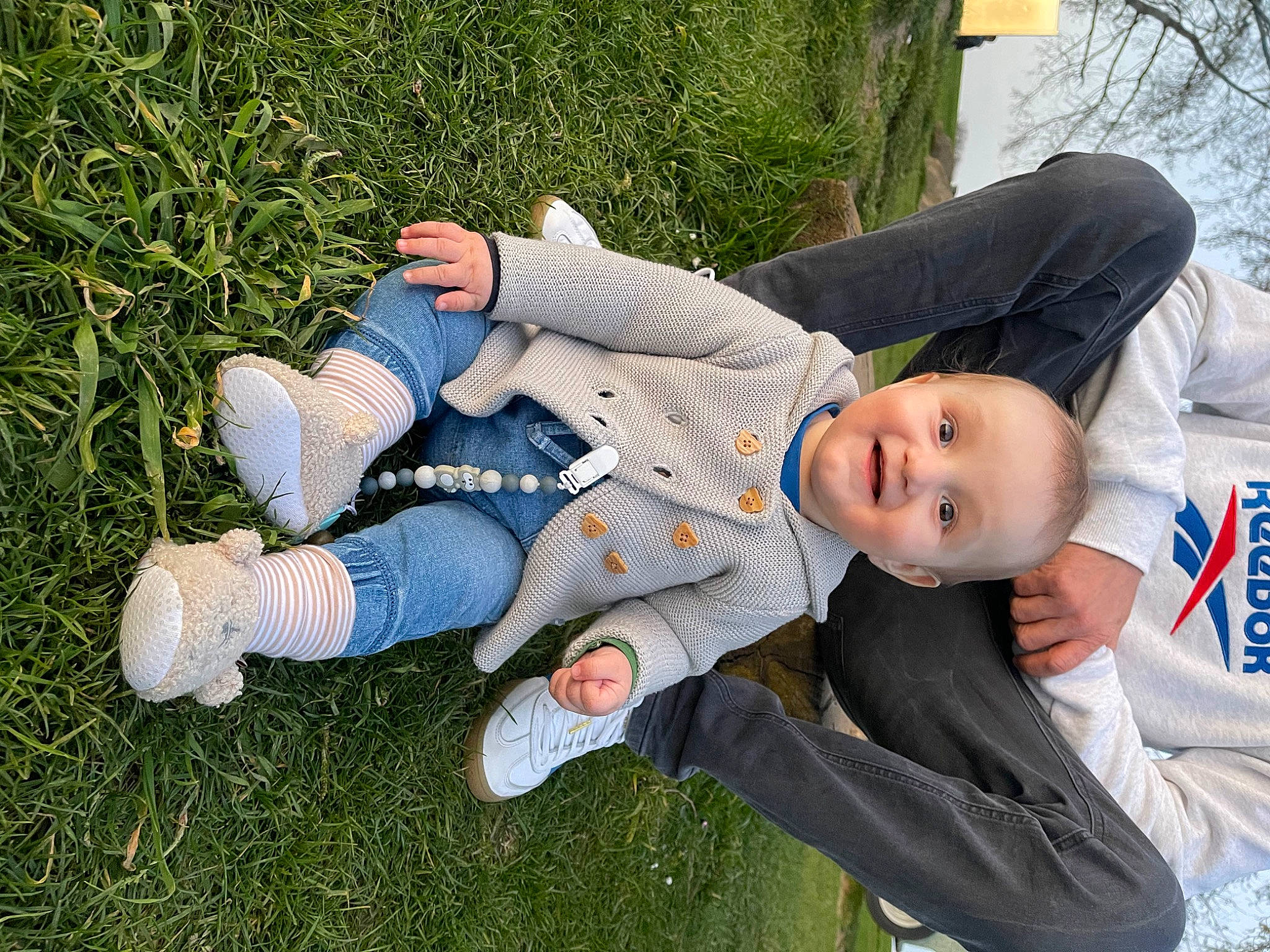 Robert joined the competition — help win amazing prizes! arm, baby, botany, clothing, comfort, grass, grass_family, happy, hat, joy, lap, leaf, leg, leisure, people_in_nature, person, plant, shoe, smile, sneakers