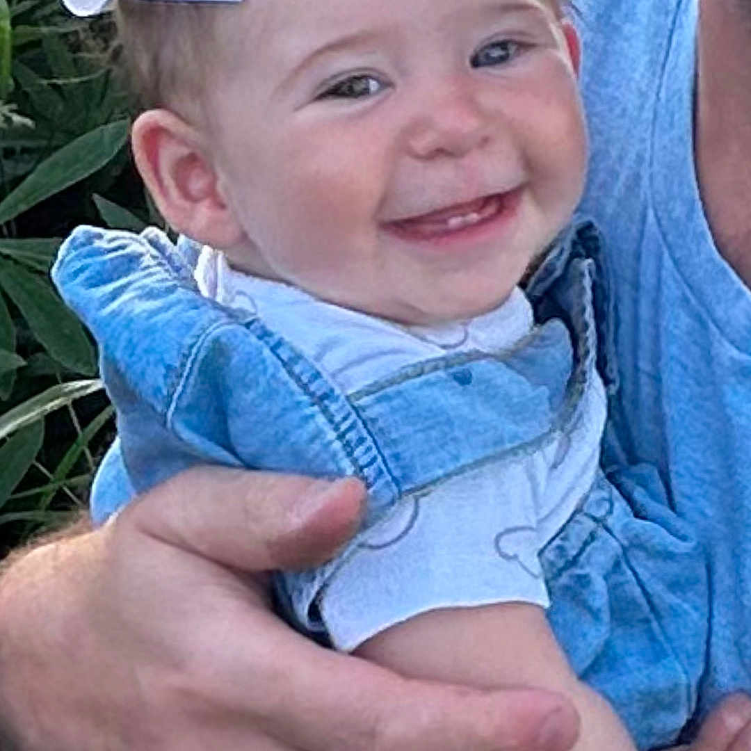 Eleanor joined the competition — help win amazing prizes! accessories, baby, bodypart, clothing, coat, face, happy, head, jacket, jeans, laughing, mouth, pants, person, photography, portrait, shirt, smile, t_shirt, teeth