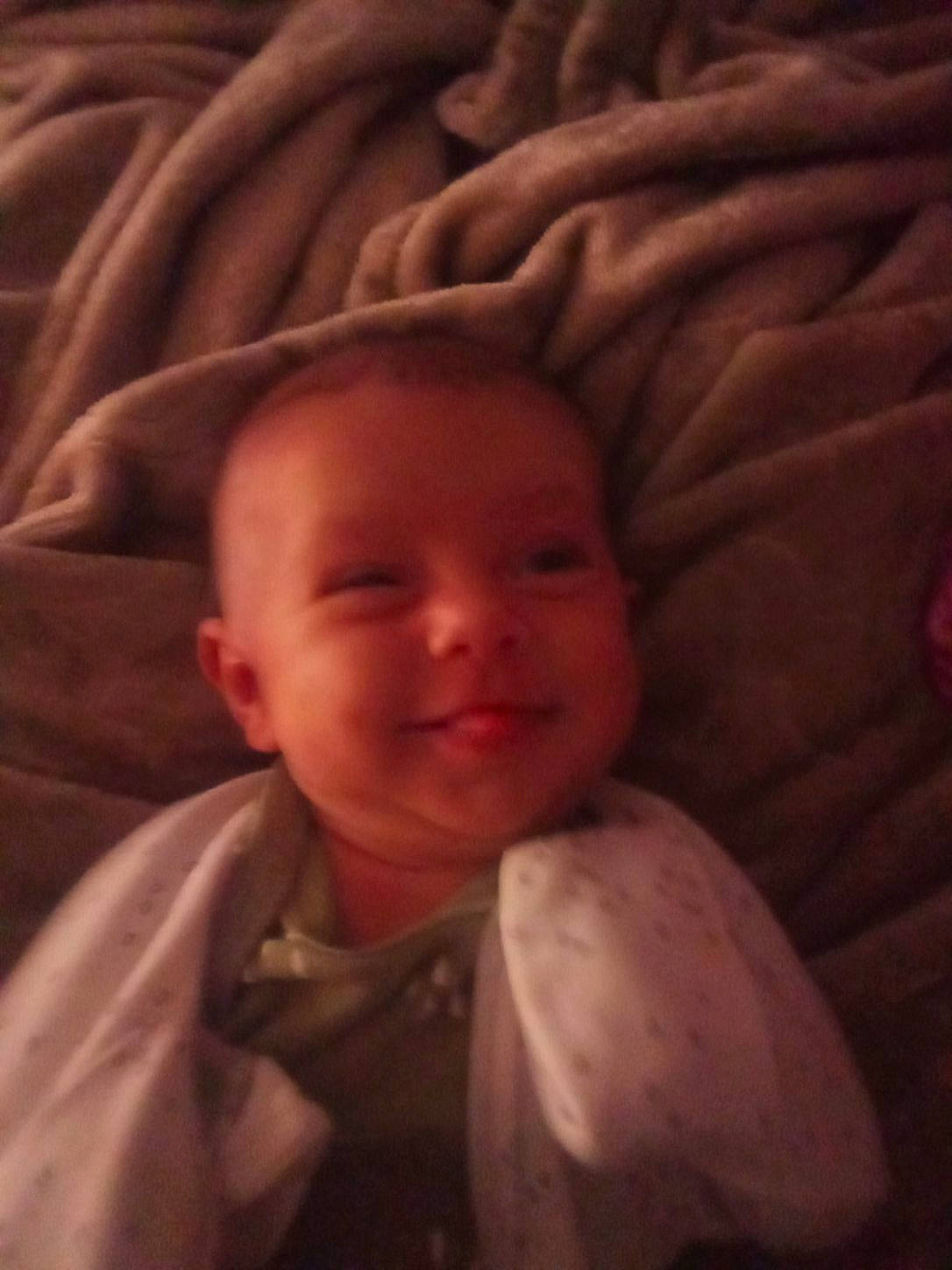 Cassie joined the competition — help win amazing prizes! baby, brown, cheek, child, comfort, darkness, eyebrow, forehead, fun, happy, iris, joy, linens, nose, person, room, sleeve, smile, textile, thumb