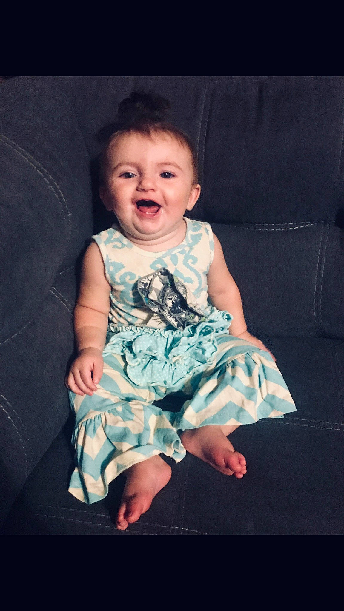 Racelyn Rayne joined the competition — help win amazing prizes! baby, baby_toddler_clothing, cheek, clothing, day_dress, dress, eye, facial_expression, flash_photography, fun, grass, happy, head, iris, pattern, person, purple, skin, sleeve, smile