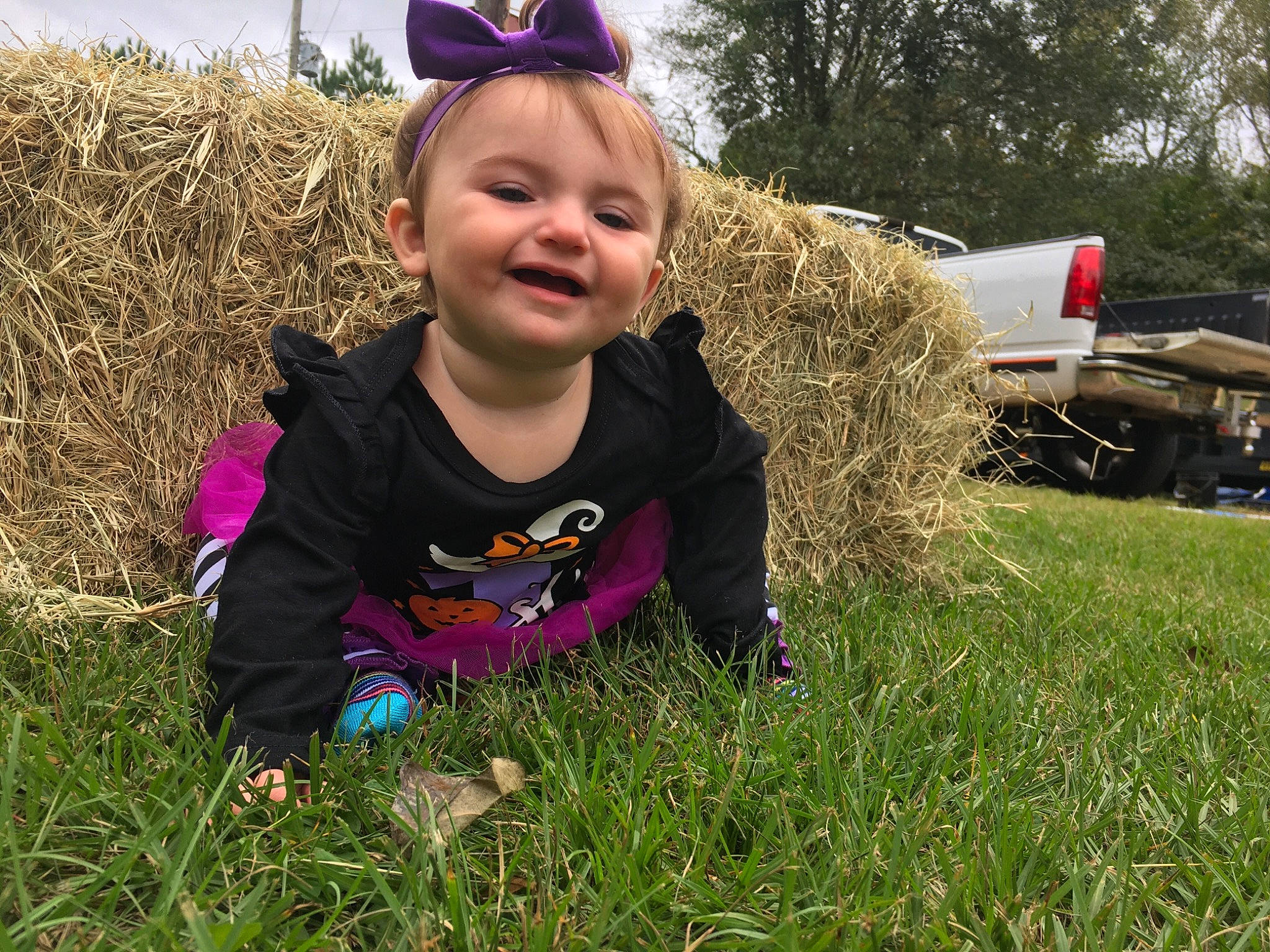 Racelyn Rayne joined the competition — help win amazing prizes! baby_toddler_clothing, child, fun, grass, grassland, happy, head, iris, jacket, joy, lawn, leaf, leisure, meadow, outerwear, people_in_nature, person, plant, sky, smile