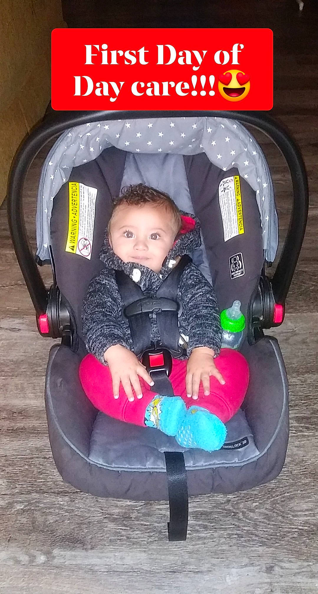Kathan is registered to the contest to win money with this photo: baby_carriage, baby_in_car_seat, baby_products, car_seat, child, person, play, product, toddler