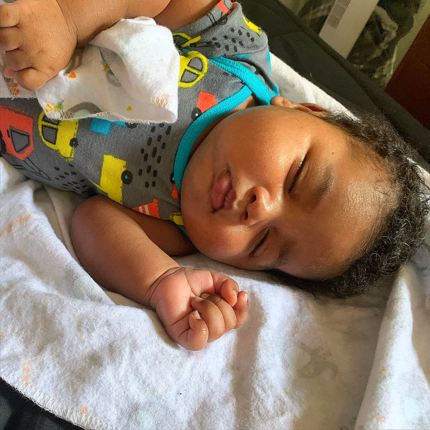 Noah joined the competition — help win amazing prizes! baby, baby_products, baby_sleeping, baby_toddler_clothing, cheek, chest, child, comfort, elbow, eyelash, finger, happy, linens, nail, nap, person, room, skin, sleep, thumb