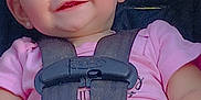 Sadierose is registered to the contest to win money with this photo: accessories, ankle, baby, belt, bodypart, car, car_interior, carseat, cosmetics, couch, cushion, face, finger, furniture, hand, head, lipstick, person, transportation, vehicle