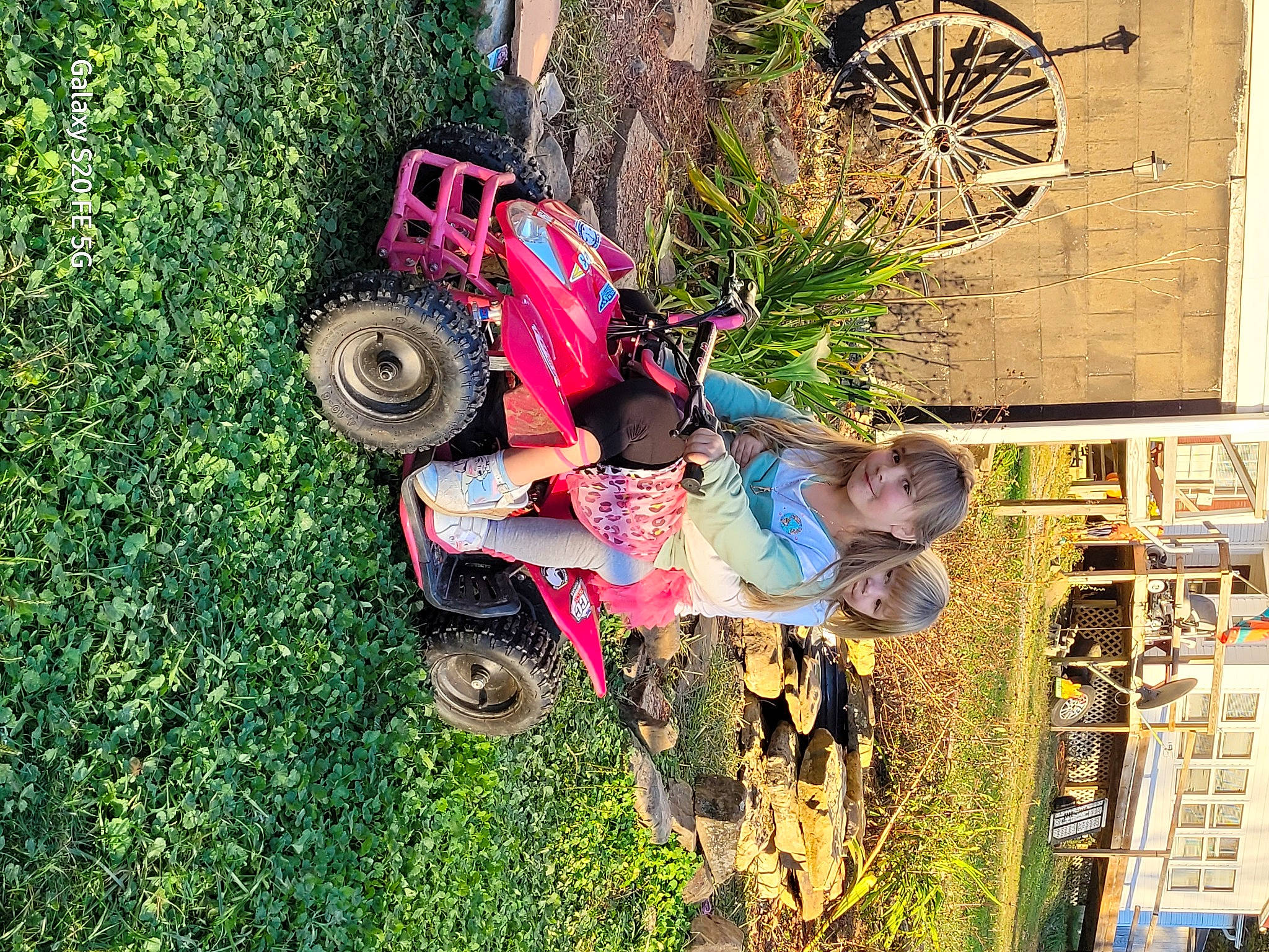 Mallorie joined the competition — help win amazing prizes! art, auto_part, automotive_exterior, automotive_tire, automotive_wheel_system, fun, garden, grass, joy, landscape, leisure, magenta, motor_vehicle, person, plant, recreation, soil, tire, toddler, vehicle