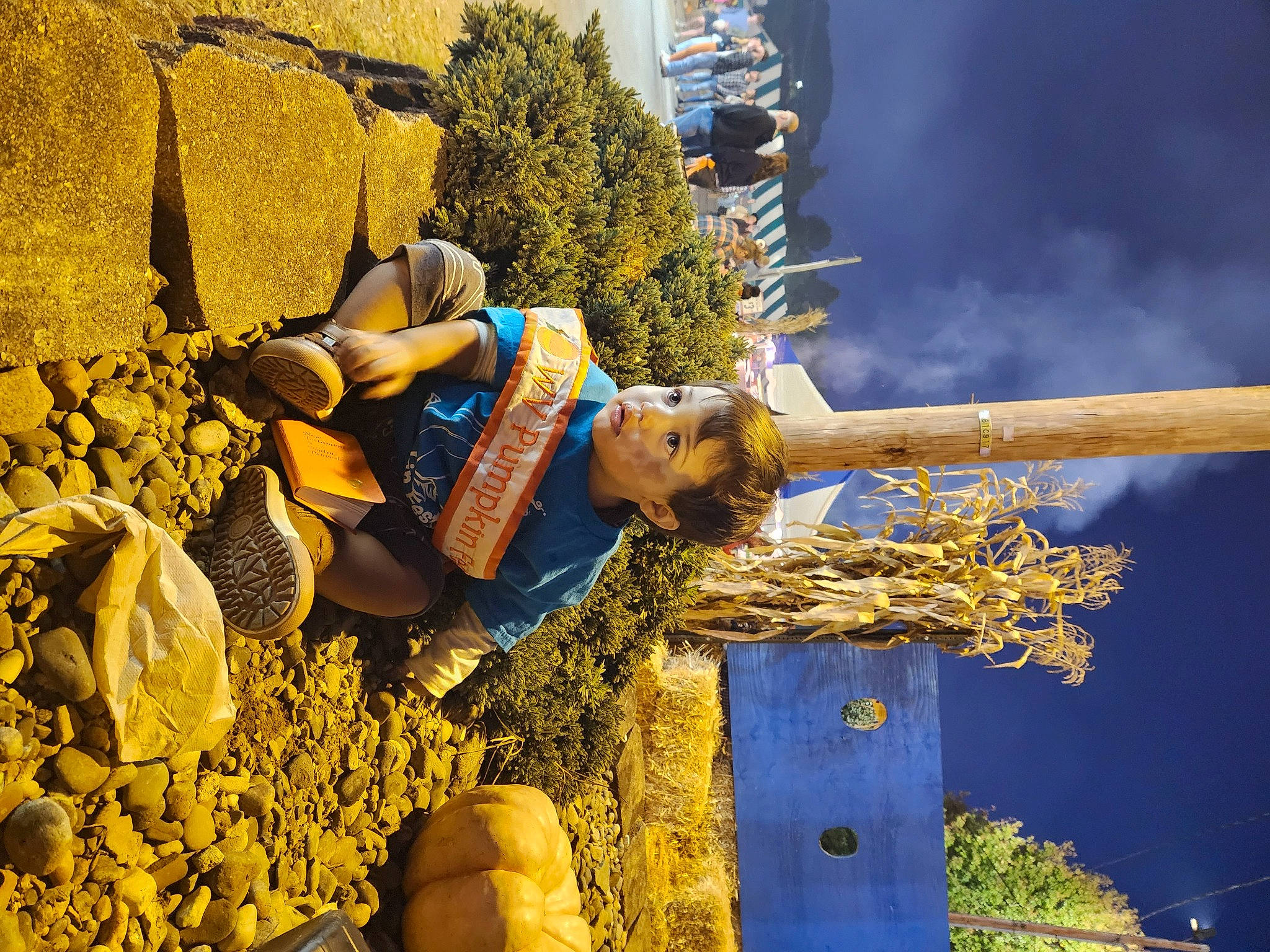 Braxton joined the competition — help win amazing prizes! electric_blue, fun, happy, hat, landscape, leisure, pattern, people_in_nature, person, plant, rock, sky, soil, tourism, travel, wood, yellow