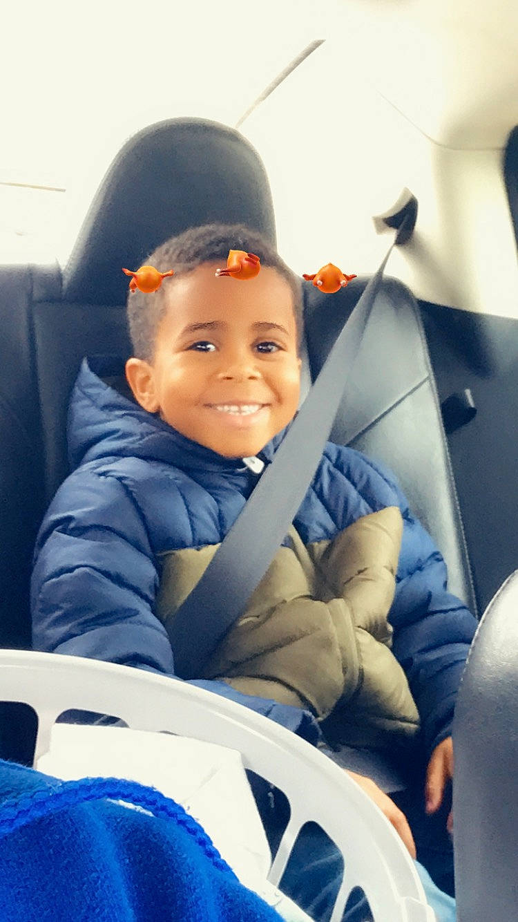 Kadyn is registered to the contest to win money with this photo: auto_part, baby, baby_in_car_seat, car_seat, cheek, child, family_car, joy, person, seat_belt, sitting, smile, toddler