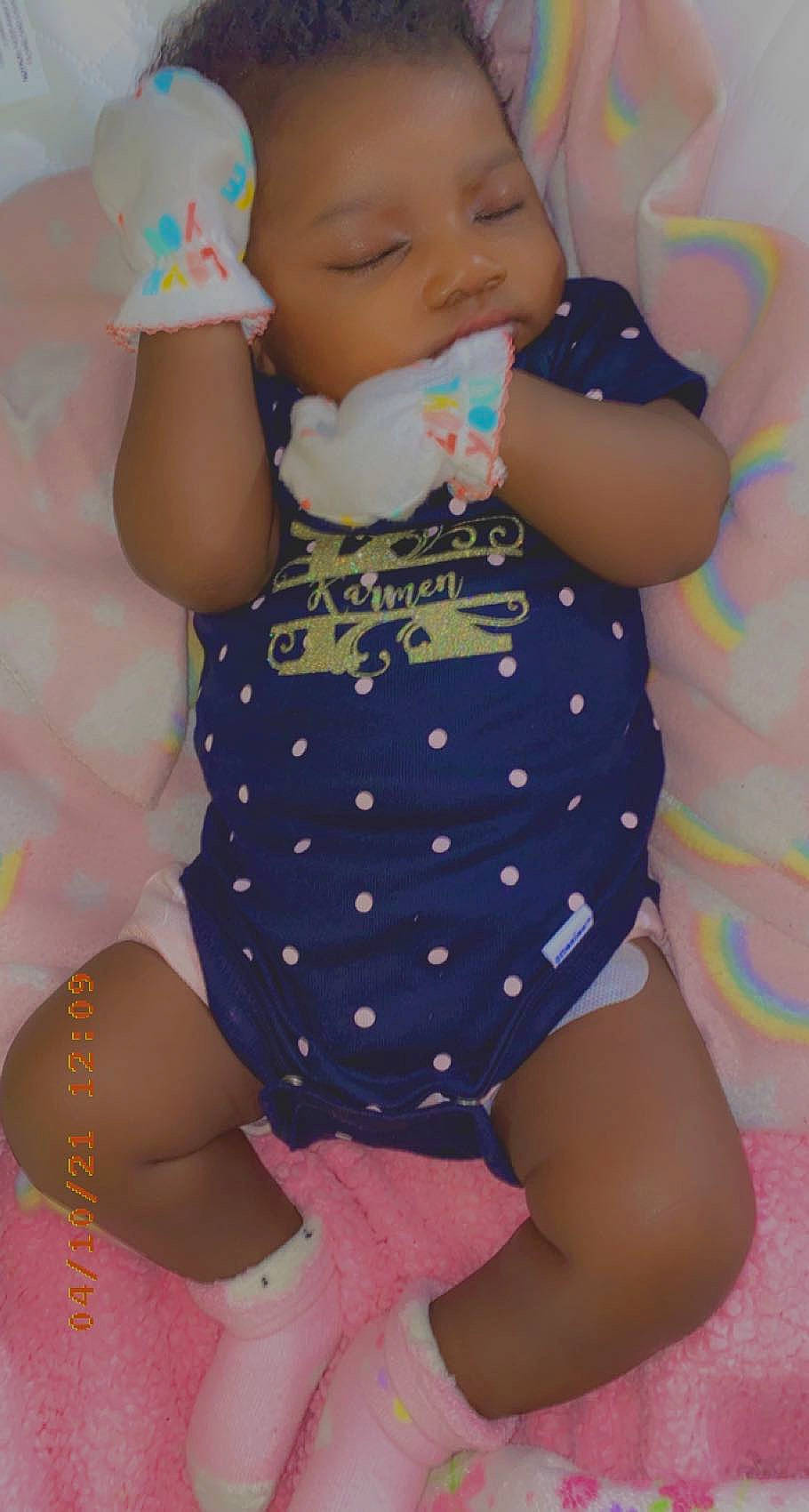 Karmen joined the competition — help win amazing prizes! baby, baby_toddler_clothing, blue, cheek, clothing, finger, hairstyle, head, human_body, person, photograph, pink, product, purple, skin, sleeve, stomach, textile, thigh, toddler