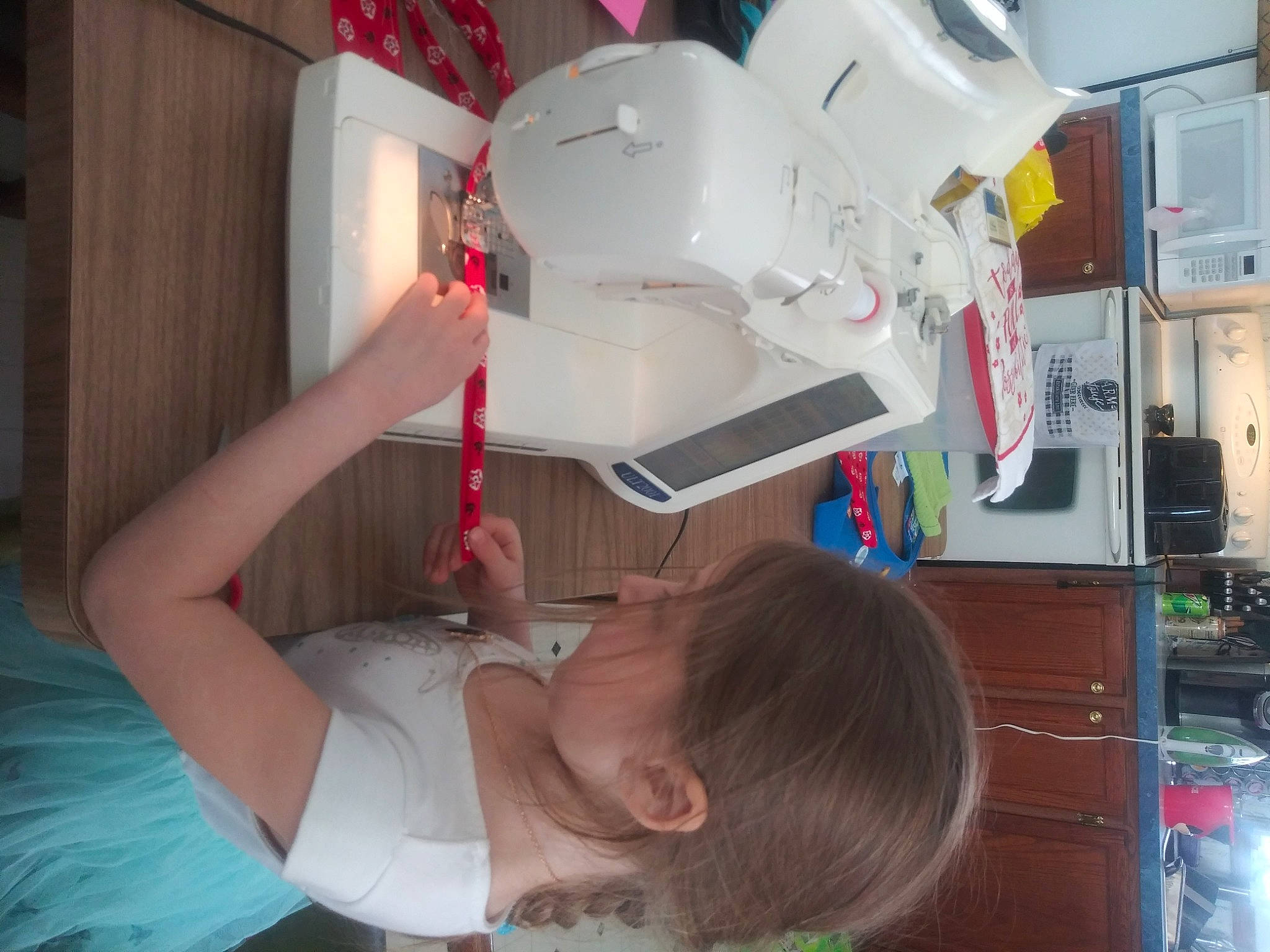 Jennifer joined the competition — help win amazing prizes! aerospace_engineering, child, elbow, engineering, fun, job, machine, person, room, science, service, t_shirt, toddler