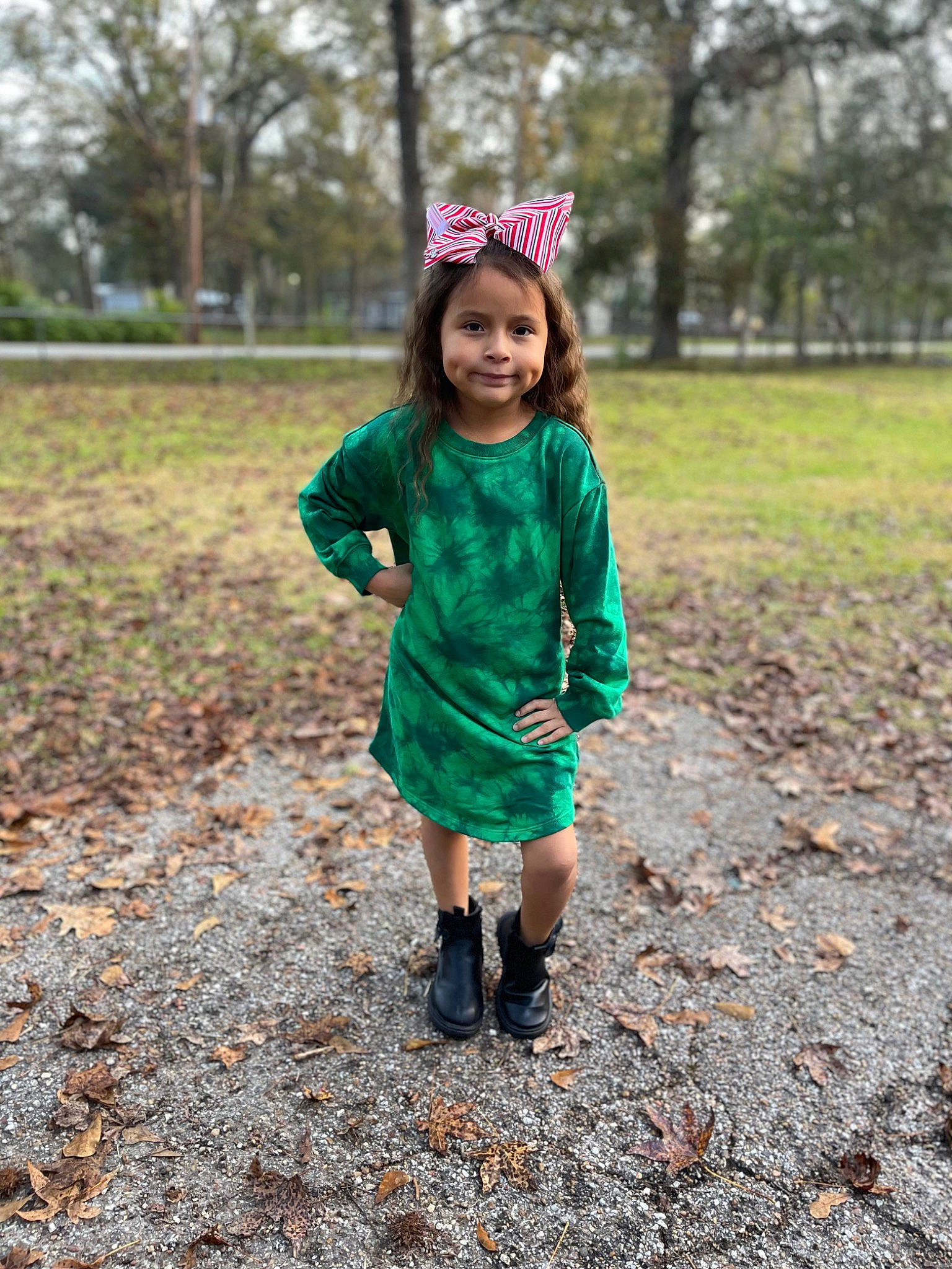 Jaylah joined the competition — help win amazing prizes! boot, cap, electric_blue, face, footwear, forest, grass, happy, headgear, joy, magenta, outerwear, people_in_nature, person, plant, recreation, sleeve, smile, street_fashion, toddler