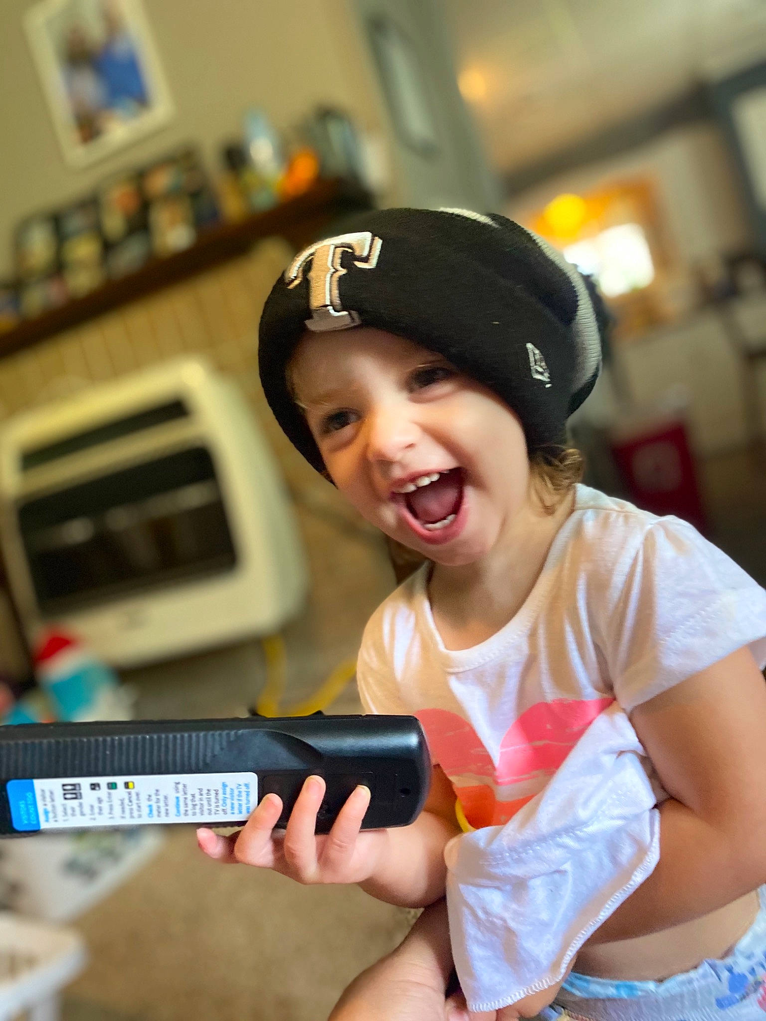 Macey joined the competition — help win amazing prizes! cap, child, headgear, headwear, person, photography, smile, snapshot