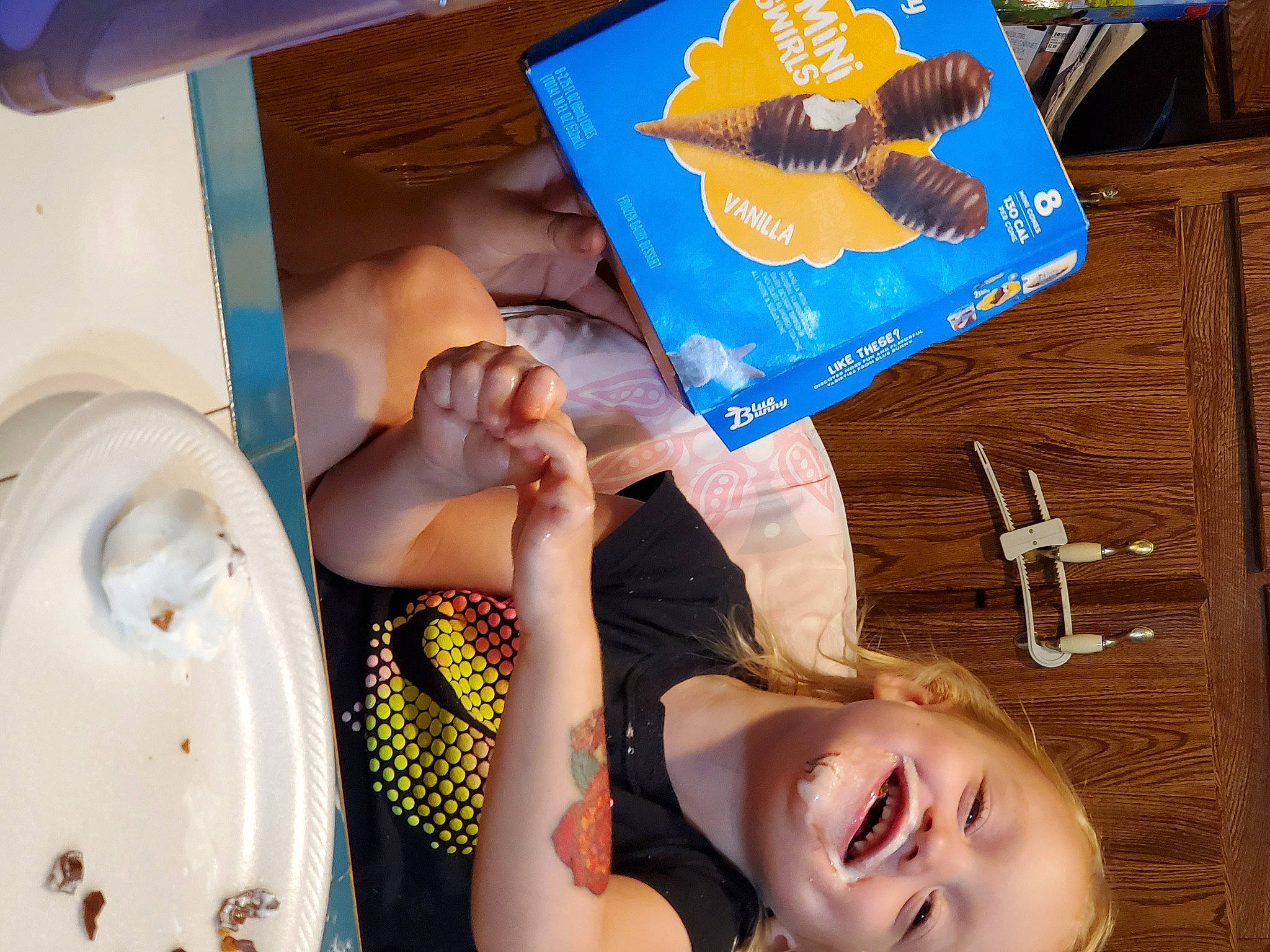 Adaline is registered to the contest to win money with this photo: joy, person