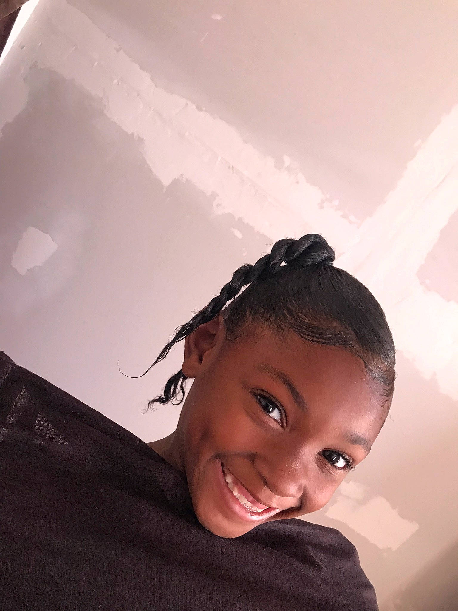 Laniyah is registered to the contest to win money with this photo: art, black_hair, ceiling, cool, eye, eyebrow, eyelash, eyewear, fashion_accessory, flash_photography, forehead, fun, happy, head, joy, monochrome, person, shadow, sky, smile