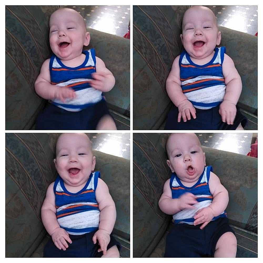 Salvatore joined the competition — help win amazing prizes! arm, azure, baby, baby_toddler_clothing, black, blue, cheek, clothing, eye, face, facial_expression, hand, head, joy, outerwear, person, photograph, product, purple, sleeve