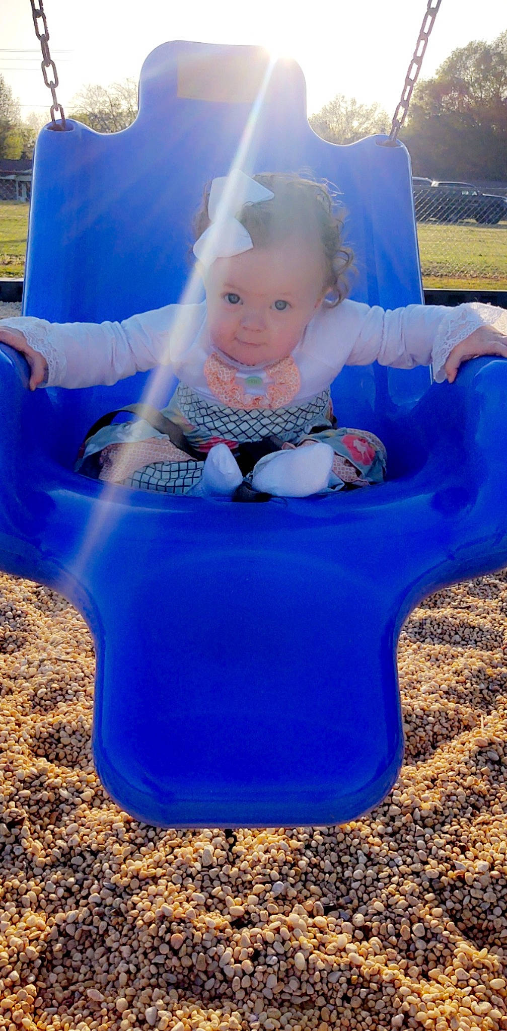 Ozzlynn joined the competition — help win amazing prizes! azure, baby_toddler_clothing, blue, child, city, dress, electric_blue, eye, flash_photography, fun, grass, happy, headwear, leg, leisure, magenta, person, purple, recreation, sitting