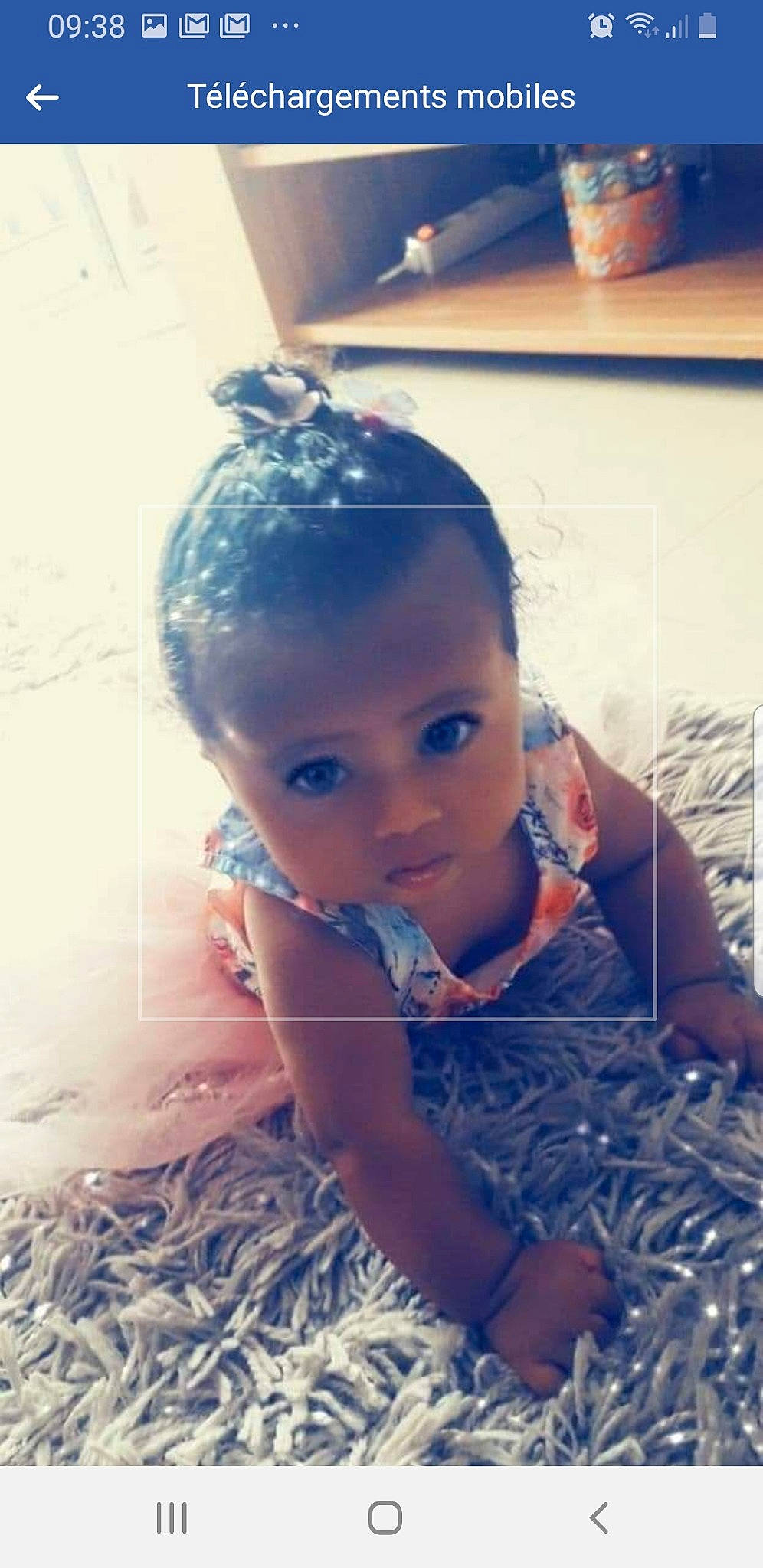 Myla participe au concours pour gagner de l'argent avec cette photo : baby, beauty, cheek, child, ear, eye, eyebrow, face, forehead, hair, hair_accessory, hairstyle, head, headband, headgear, iris, nose, person, skin, smile