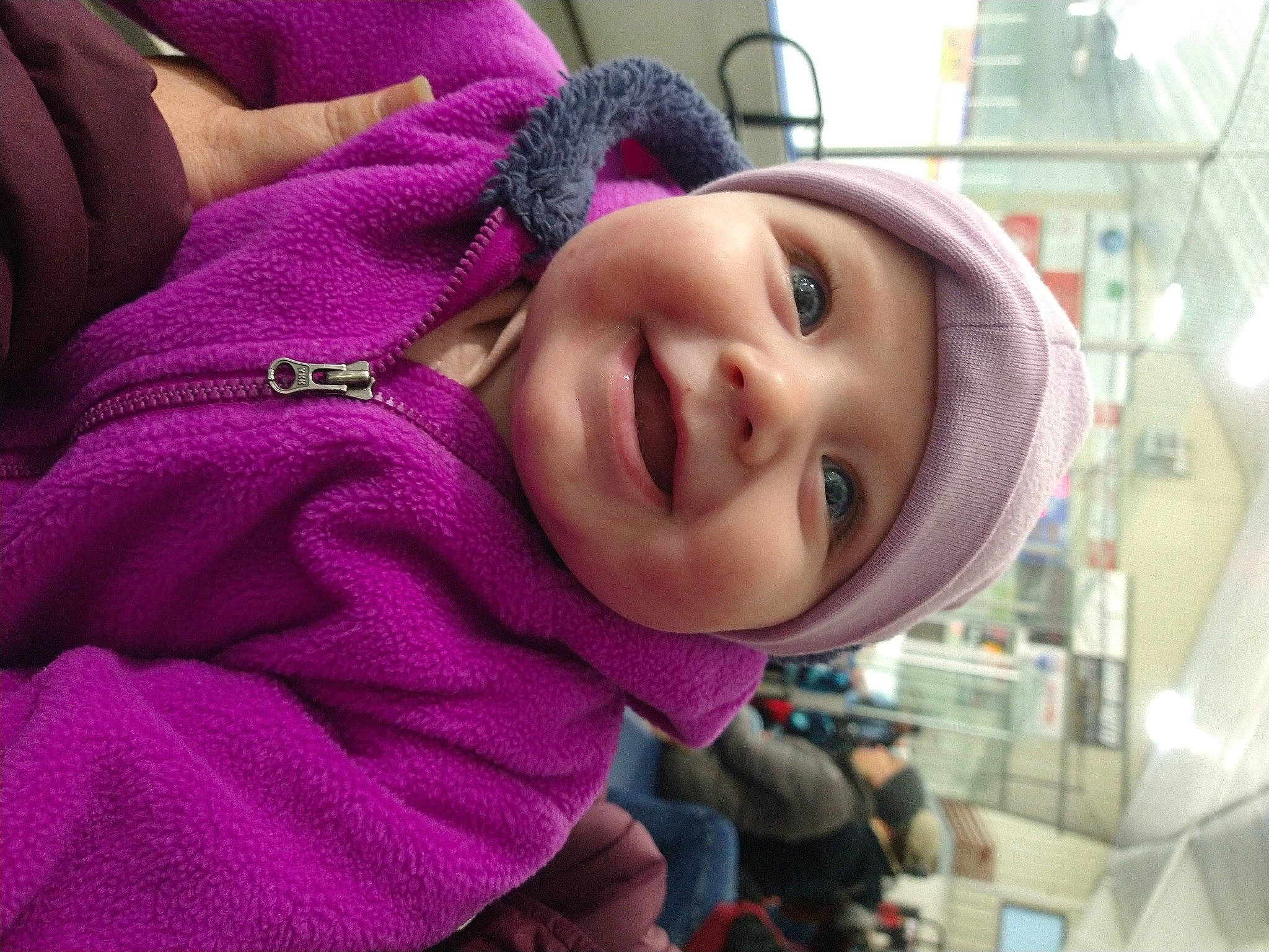 Emerson joined the competition — help win amazing prizes! cheek, child, eyelash, facial_expression, fashion_accessory, fun, happy, headwear, joy, lip, magenta, mouth, nose, person, pink, portrait_photography, purple, selfie, skin, smile