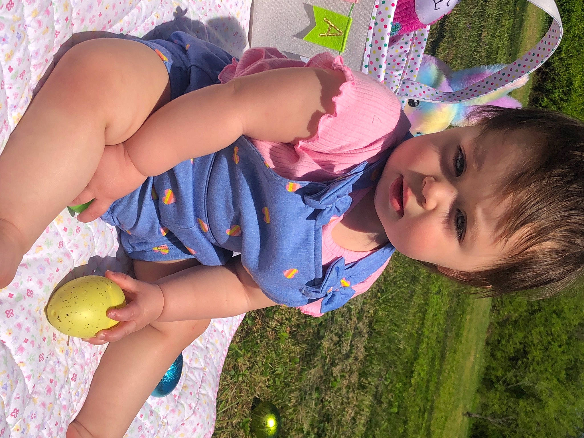 Ciana joined the competition — help win amazing prizes! baby, baby_toddler_clothing, ball, child, fashion_accessory, fun, grass, green, happy, hat, leisure, people_in_nature, person, pink, play, recreation, summer, sun_hat, thigh, toddler