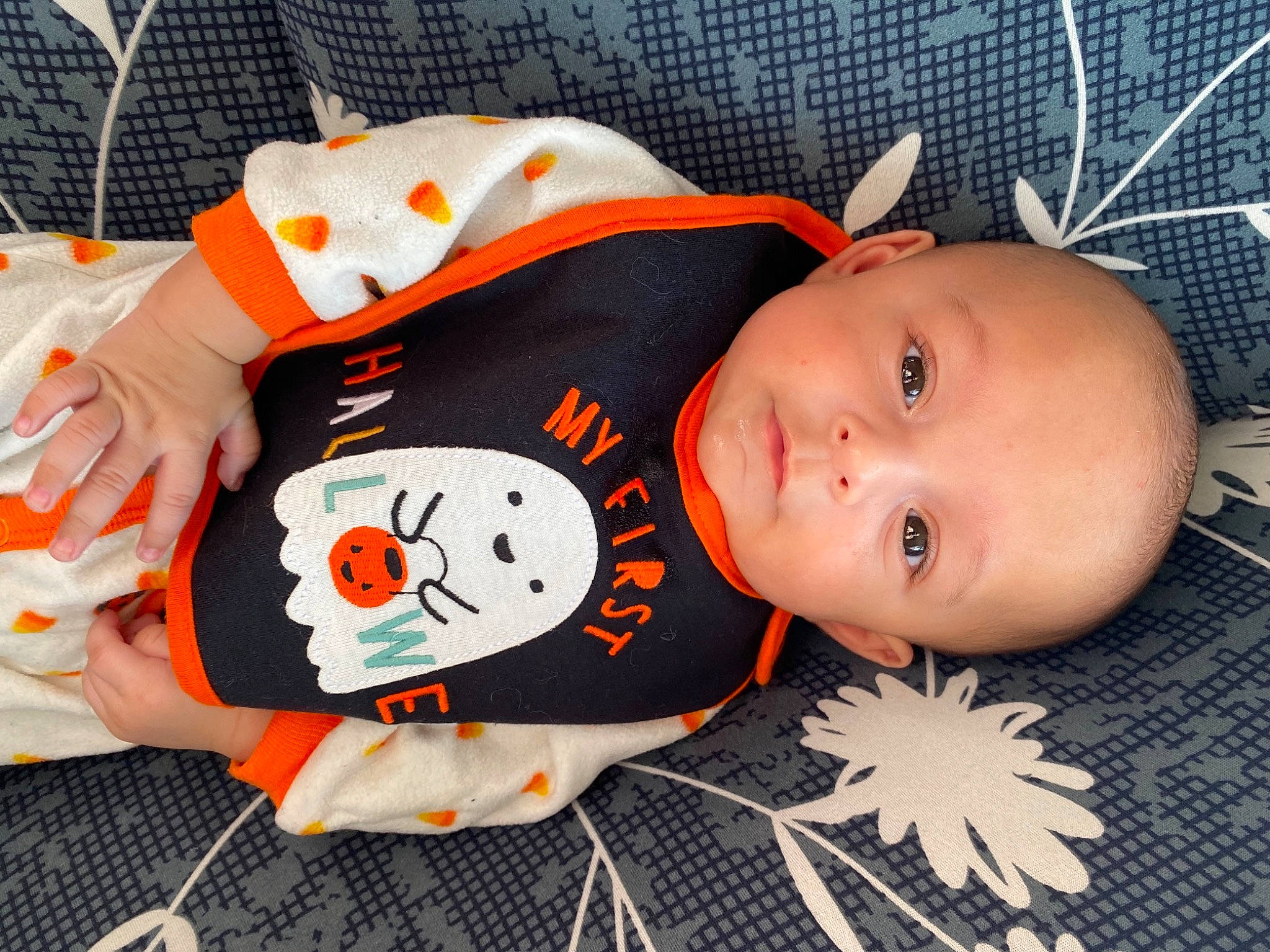 Kaiden is registered to the contest to win money with this photo: baby, baby_products, child, orange, person, toddler
