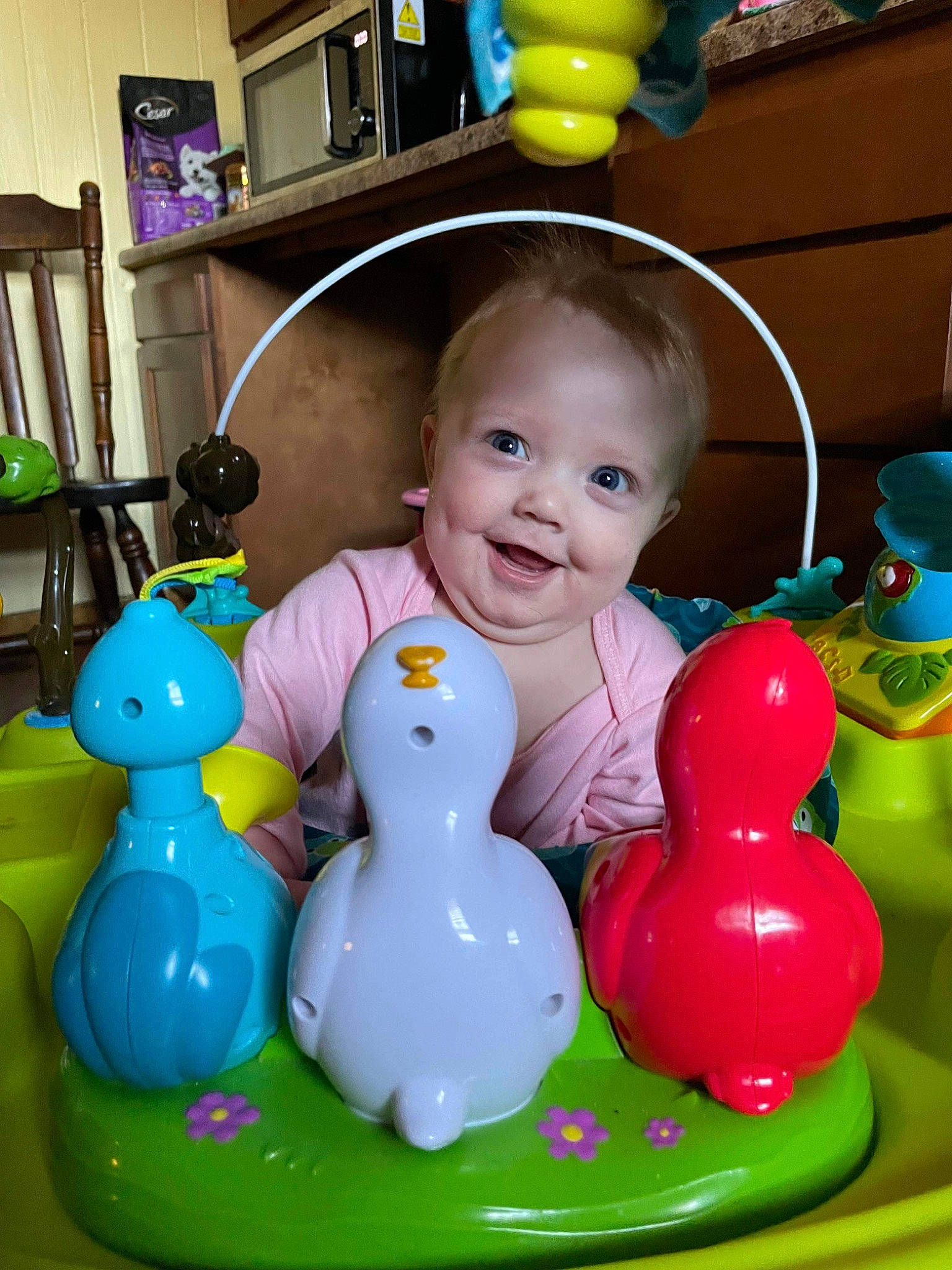 Shannon joined the competition — help win amazing prizes! baby, baby_products, baby_toys, balloon, bath_toy, blue, child, event, fun, green, happy, joy, light, party_supply, person, plastic, play, rubber_ducky, smile, toddler