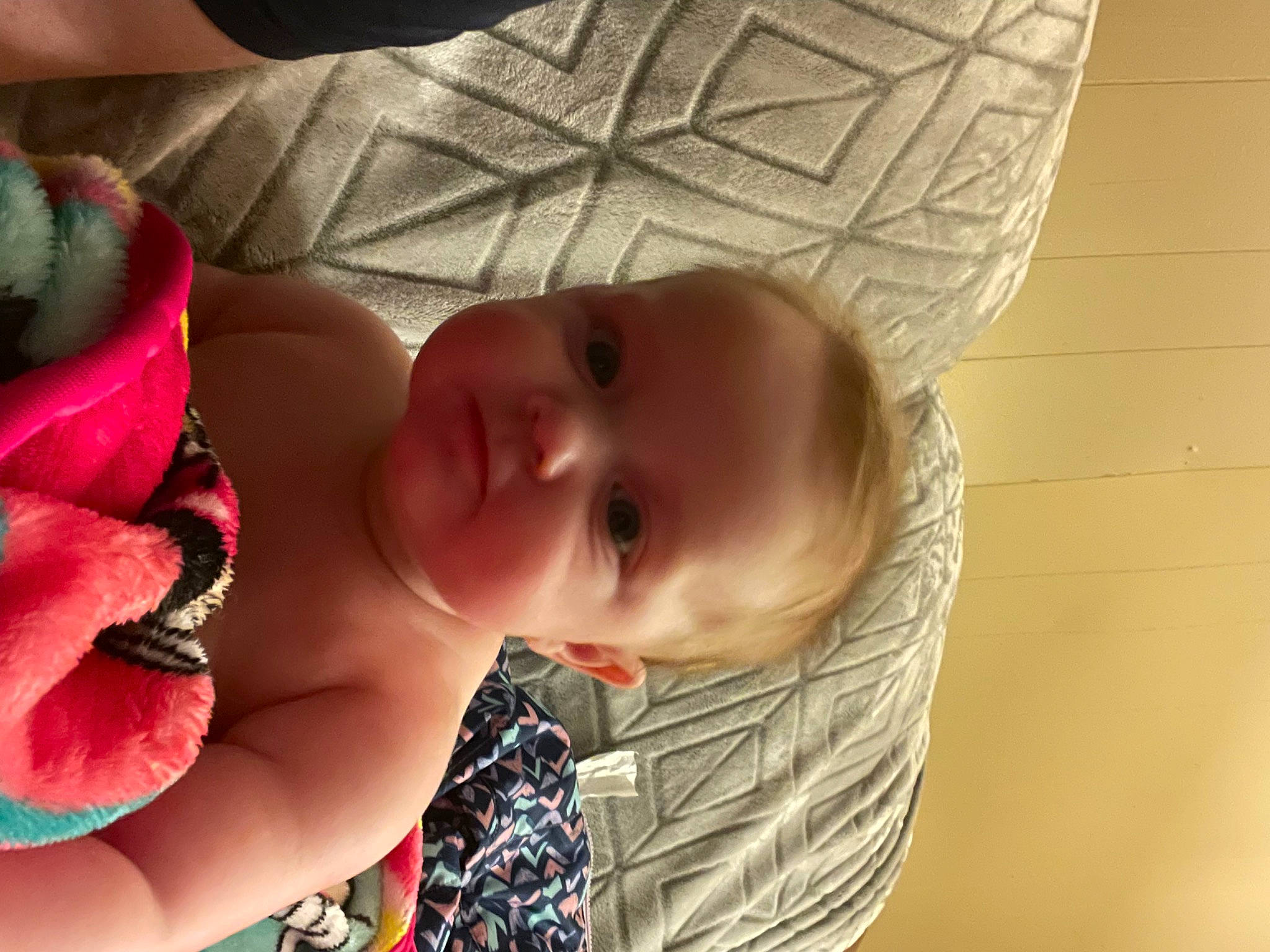 Shannon joined the competition — help win amazing prizes! arm, baby, cheek, eye, facial_expression, finger, hand, happy, head, headgear, human, human_body, iris, lip, mouth, nose, person, plant, skin, smile