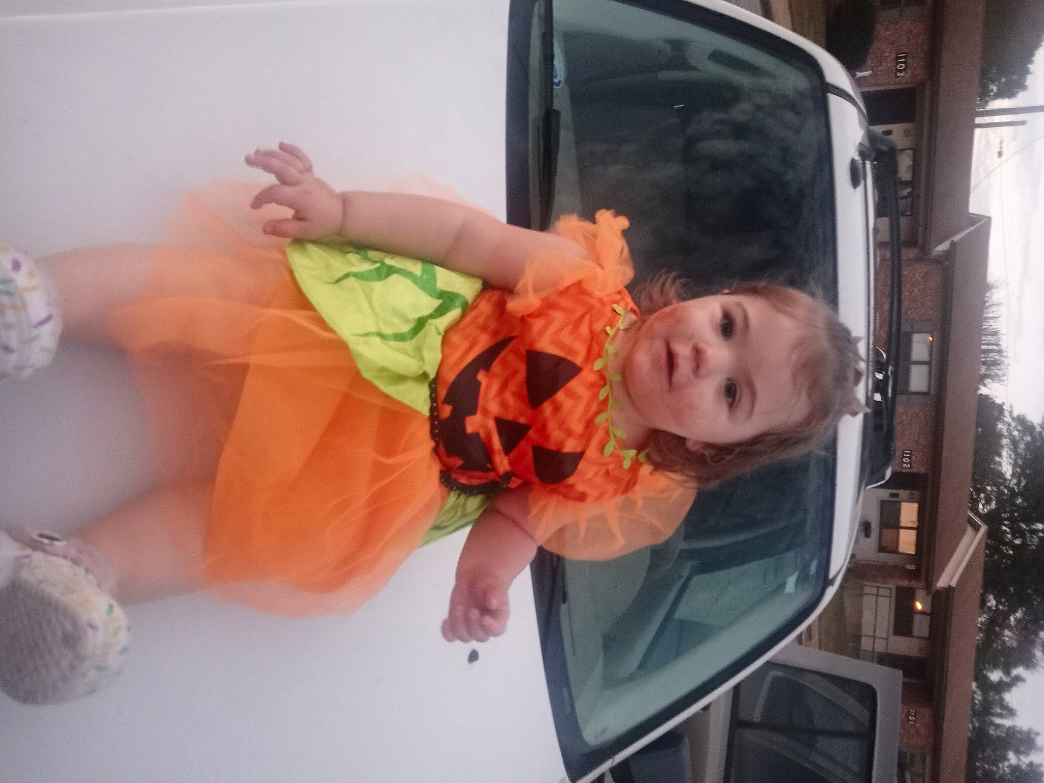 Ava-madison is registered to the contest to win money with this photo: automotive_exterior, automotive_lighting, automotive_window_part, baby, baby_products, child, comfort, family_car, fun, happy, home_appliance, motor_vehicle, orange, person, t_shirt, toddler, tree, vehicle, vehicle_door, window