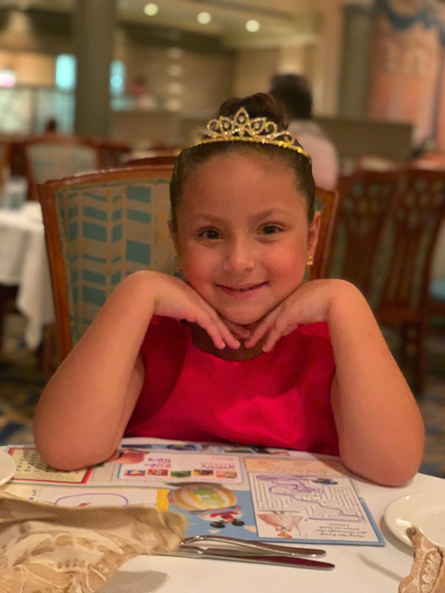 Lexi joined the competition — help win amazing prizes! child, crown, fashion_accessory, fun, headpiece, joy, person, reading, smile, toddler, vacation