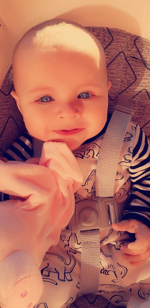 Barrett is registered to the contest to win money with this photo: baby, beauty, cheek, child, chin, close_up, cool, eye, eyebrow, face, facial_expression, forehead, head, human, lip, nose, person, product, skin, smile