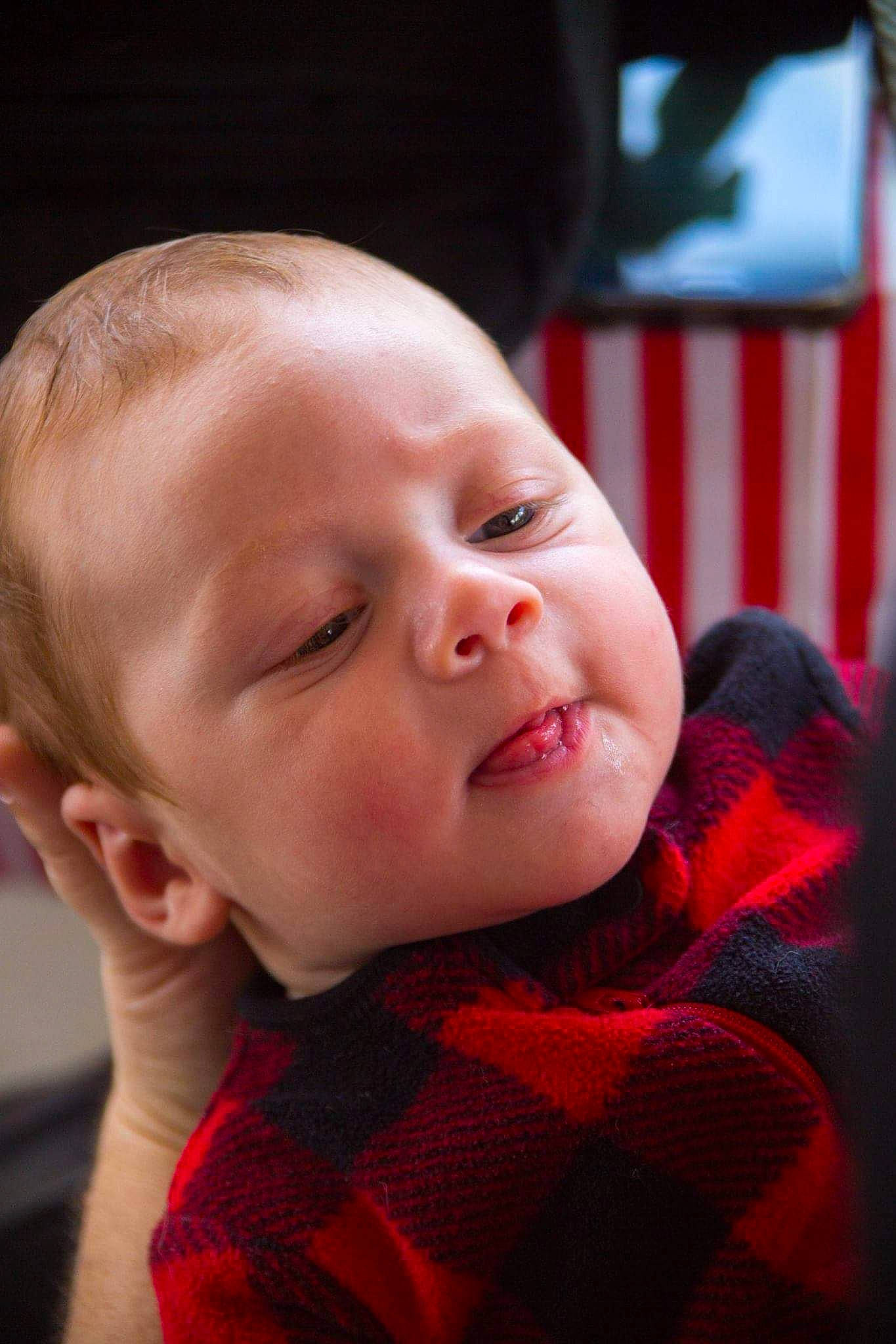 Ivan joined the competition — help win amazing prizes! cheek, child, ear, girl, hand, infant, lip, mouth, nose, person, red, skin, smile, toddler