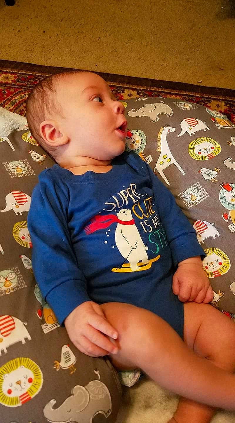 Ivan joined the competition — help win amazing prizes! arm, bedtime, blue, boy, cheek, child, day, eye, finger, fun, hand, infant, leg, mouth, person, play, product, sitting, skin, toddler