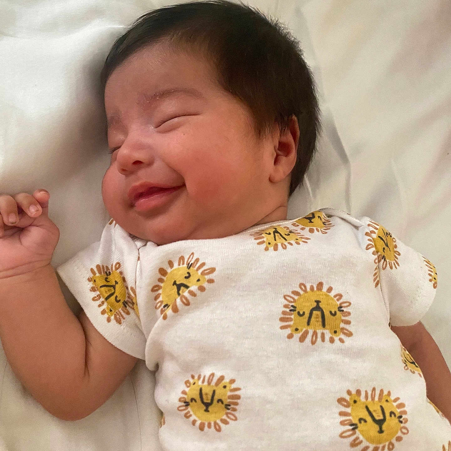 Sophia joined the competition — help win amazing prizes! baby, blanket, clothing, crying, face, head, newborn, person, photography, portrait, sad, sleeping, sleeve, yawning