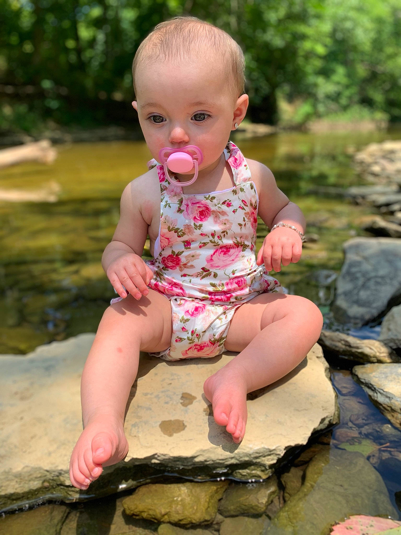 Journey Marie joined the competition — help win amazing prizes! child, finger, joy, leg, person, play, sitting, toddler, vacation, water