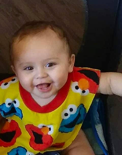 Daylen is registered to the contest to win money with this photo: baby, cheek, child, chin, ear, eye, face, facial_expression, forehead, head, joy, lip, mouth, nose, organ, person, play, product, skin, smile