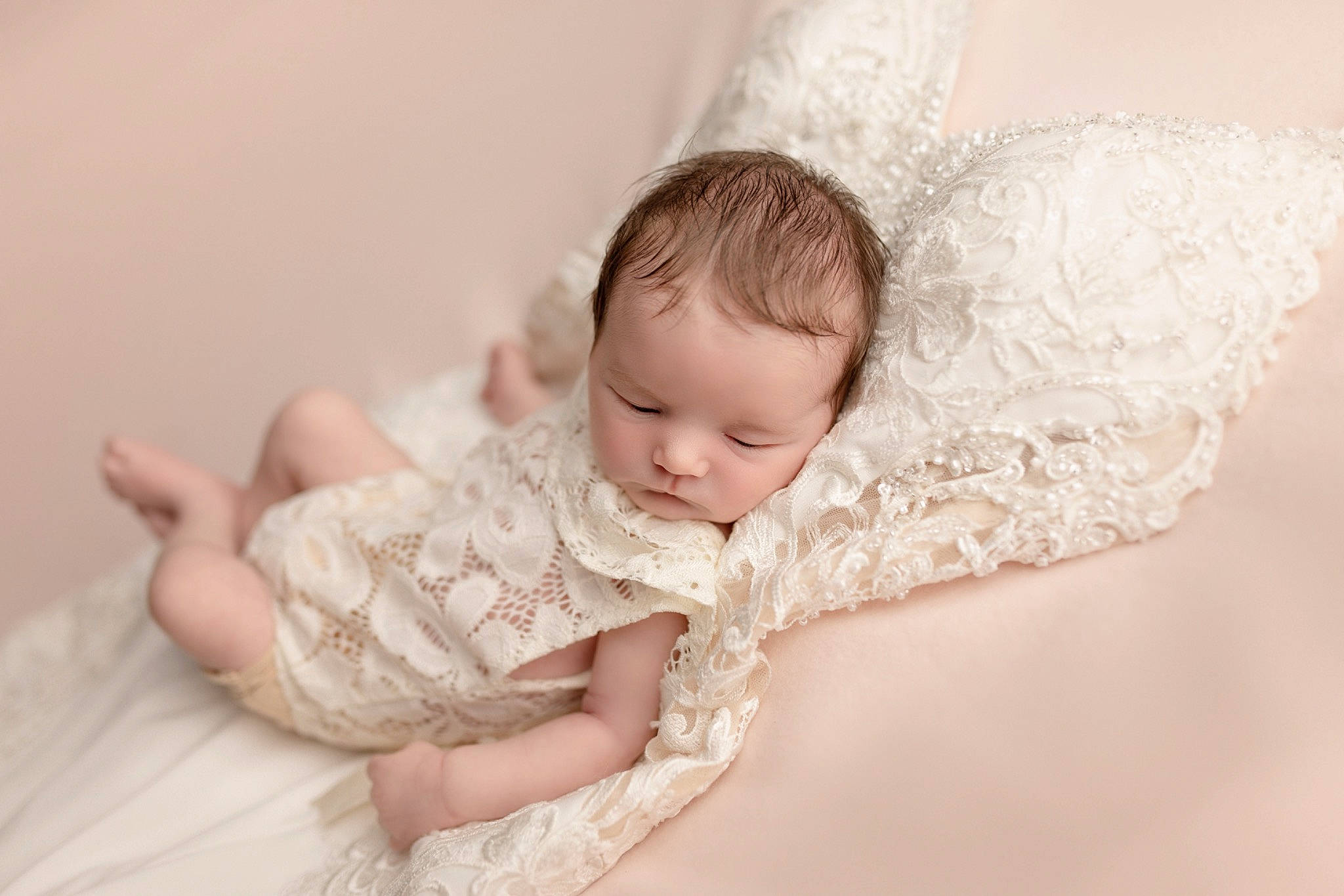 Scarlett joined the competition — help win amazing prizes! baby, baby_toddler_clothing, bridal_accessory, child, comfort, embellishment, face, fashion_accessory, flash_photography, fun, gesture, hair_accessory, happy, headpiece, iris, linens, person, sitting, skin, sleeve