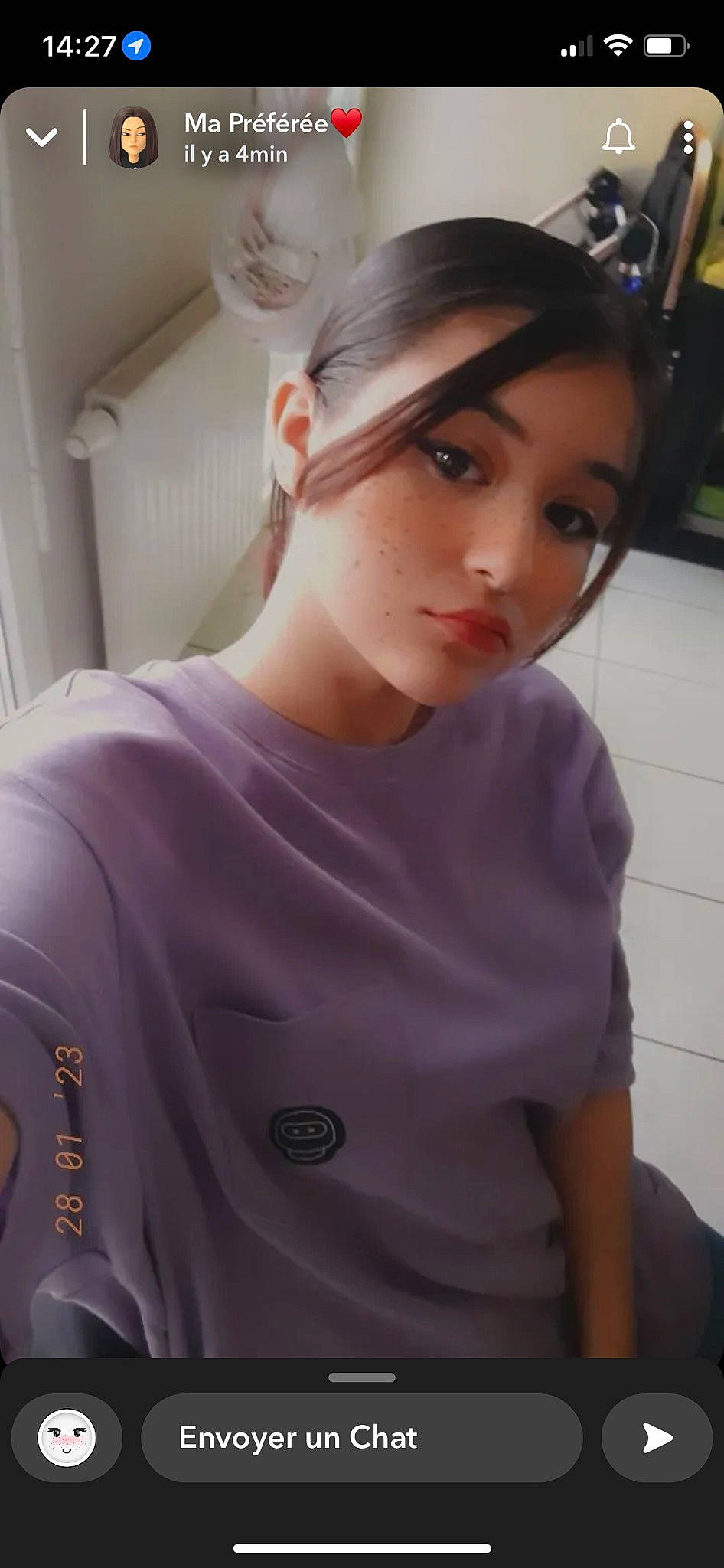 Océane a rejoint le concours — aidez-le/la à gagner de superbes lots ! bangs, black_hair, cap, cool, ear, electric_blue, eyebrow, eyelash, eyewear, face, fashion_design, forehead, jaw, jewellery, lip, long_hair, neck, person, sleeve, t_shirt