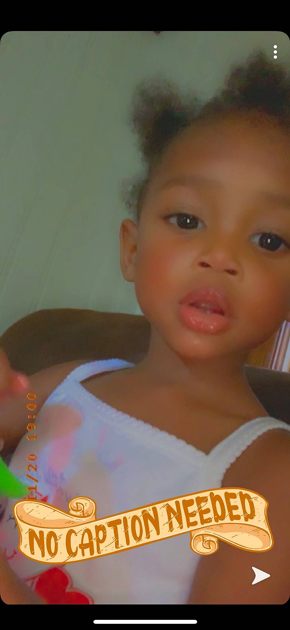 Harmonie joined the competition — help win amazing prizes! baby, cheek, child, chin, ear, eating, eye, eyebrow, face, forehead, hair, hairstyle, head, lip, mouth, neck, nose, person, skin, smile