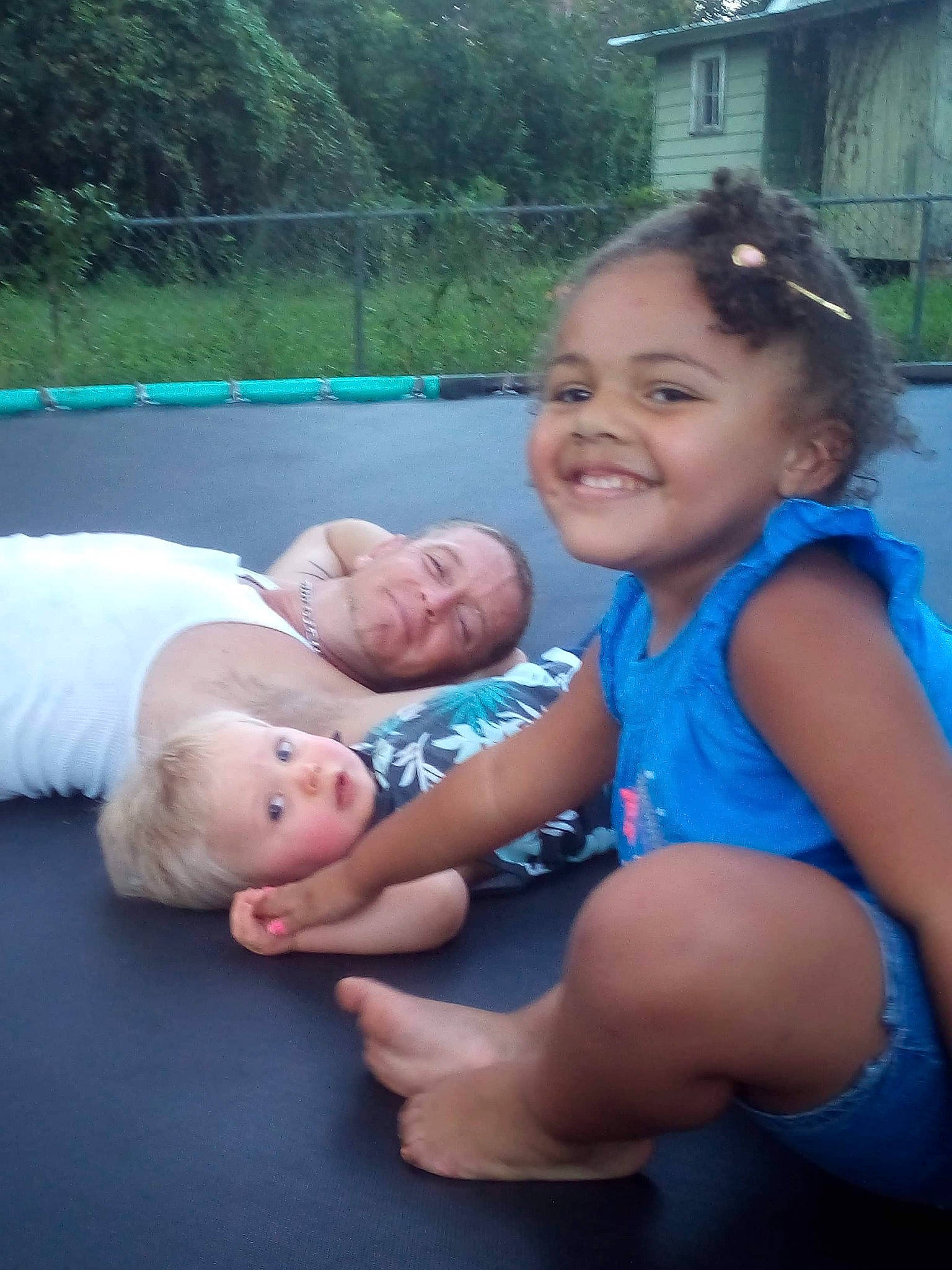 Ava joined the competition — help win amazing prizes! eye, face, facial_expression, finger, gesture, grass, hairstyle, hand, happy, head, human_body, joy, leg, mammal, mouth, muscle, person, plant, shoulder, skin