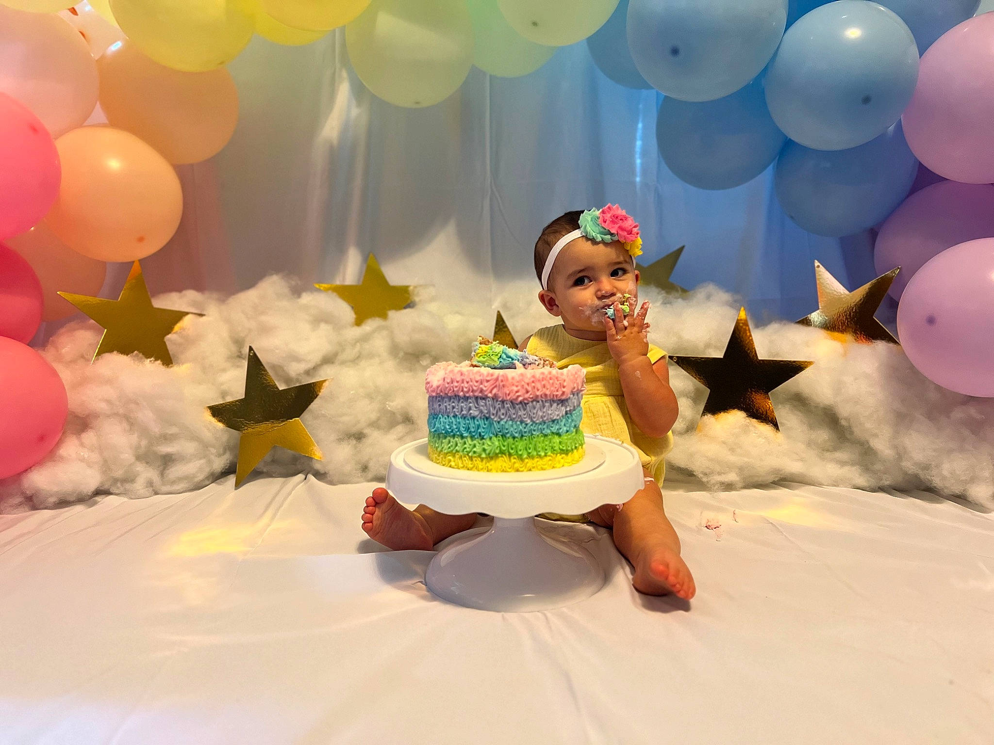 Emberly joined the competition — help win amazing prizes! baked_goods, balloon, birthday, birthday_cake, birthday_party, buttercream, cake, cake_decorating, cake_decorating_supply, child, dessert, event, food, fun, happy, headwear, icing, party_supply, person, pink