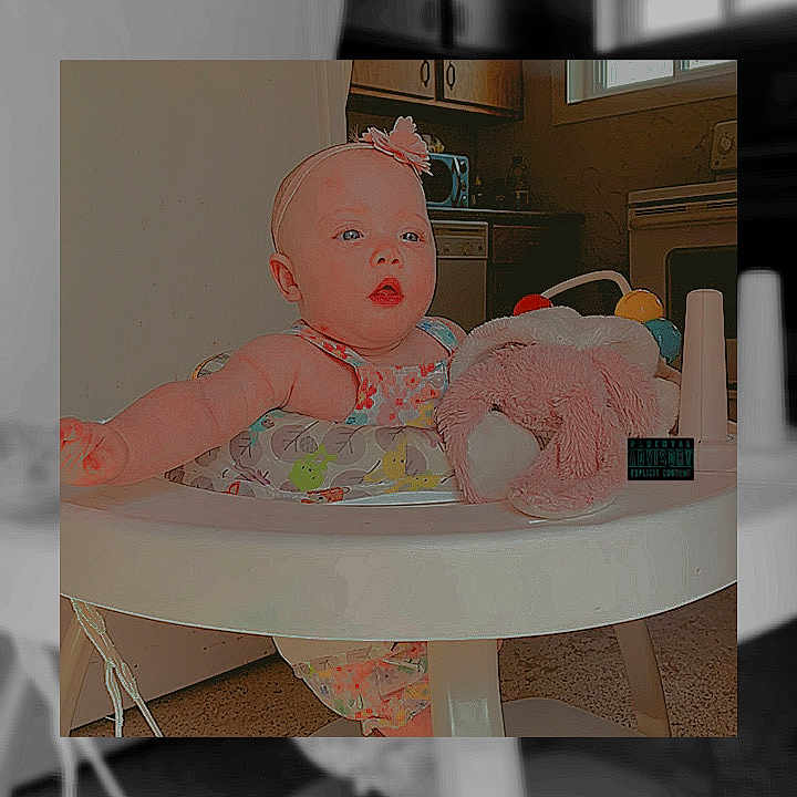 Haden joined the competition — help win amazing prizes! advertising, art, baby, baby_products, carton, child, mammal, packing_materials, paper, paper_product, peach, room, sitting, textile, vertebrate, visual_arts, window, wood