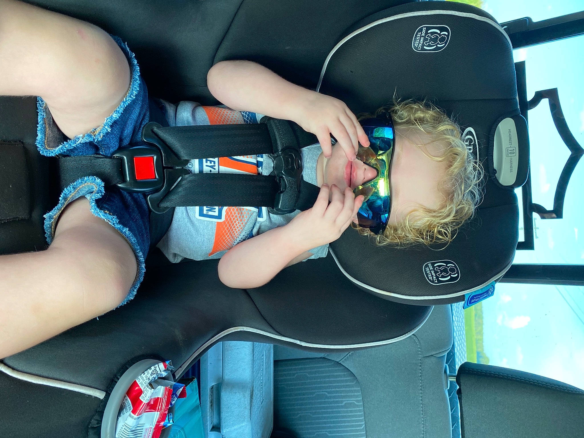 Karson joined the competition — help win amazing prizes! arm, auto_part, automotive_design, automotive_exterior, car_seat, cool, electric_blue, finger, gesture, hand, joint, knee, light, motor_vehicle, nail, person, personal_protective_equipment, thigh, thumb, vehicle_door