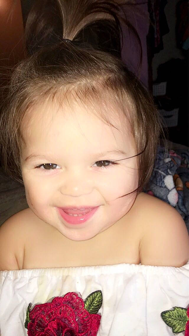 Lexi joined the competition — help win amazing prizes! baby, cheek, chin, eye, eyebrow, eyelash, face, facial_expression, finger, forehead, happy, iris, joy, lip, mouth, neck, nose, organ, person, pink