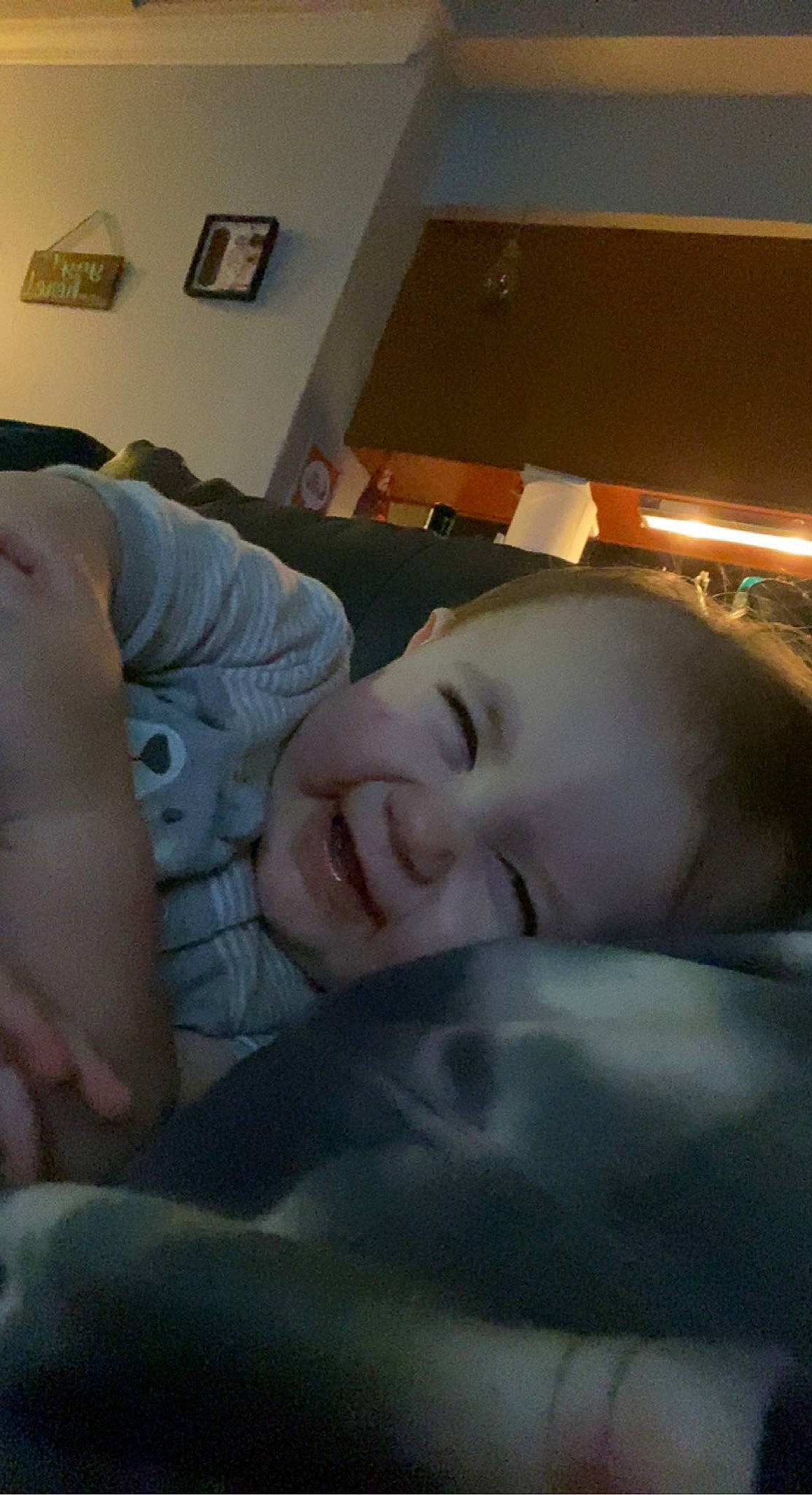 Gary joined the competition — help win amazing prizes! baby, bed, bedding, bedtime, cheek, child, comfort, eye, eyebrow, flesh, fun, happy, jaw, linens, mouth, nose, person, picture_frame, room, smile