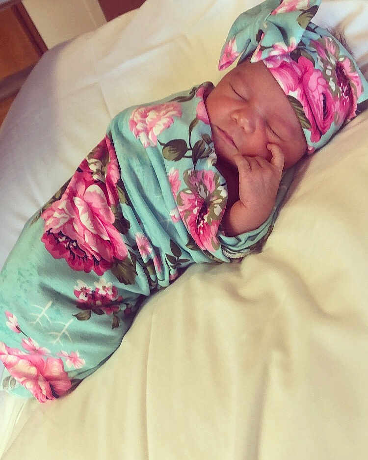 Ariyah joined the competition — help win amazing prizes! baby, bedtime, birth, child, head, headgear, nap, pink, sleep, smile, textile, toddler