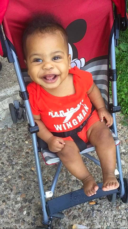 Chace joined the competition — help win amazing prizes! baby_carriage, baby_products, child, joy, person, product, smile, swing, toddler